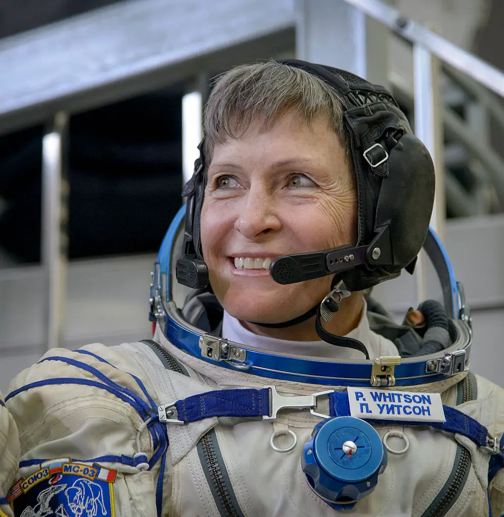 Peggy has spent 695 days in space (Bill Ingalls/NASA via Getty Images)