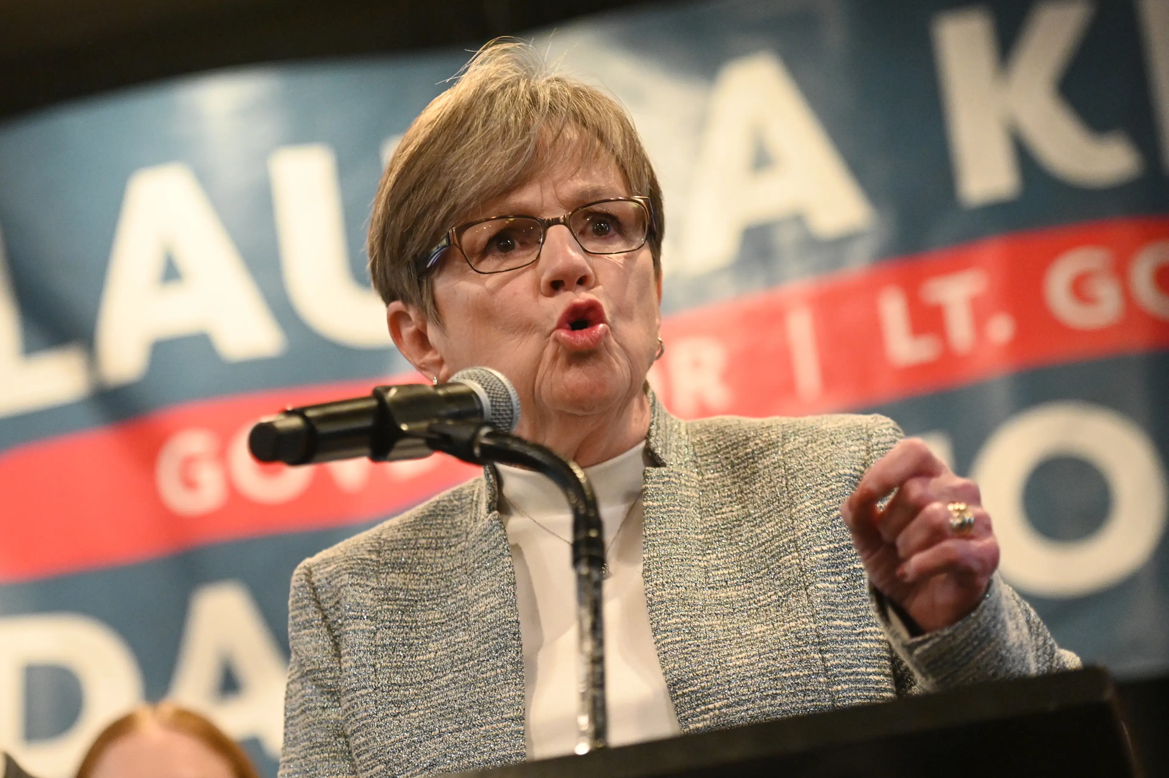 Kansas Governor Laura Kelly has slammed the bill as 'poorly drafted' legislation. (Michael B. Thomas/Getty Images)