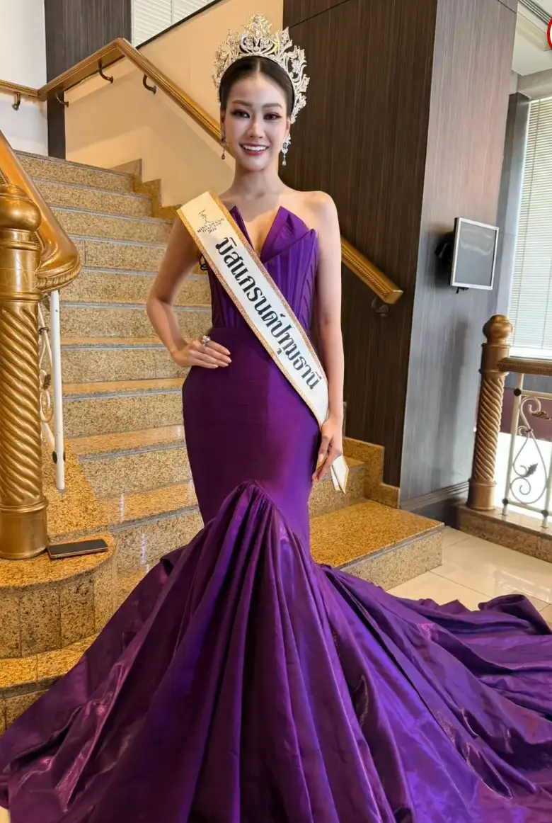 Kamolwan Chanago certainly handled the mishap well (Instagram/@p_2kkad)