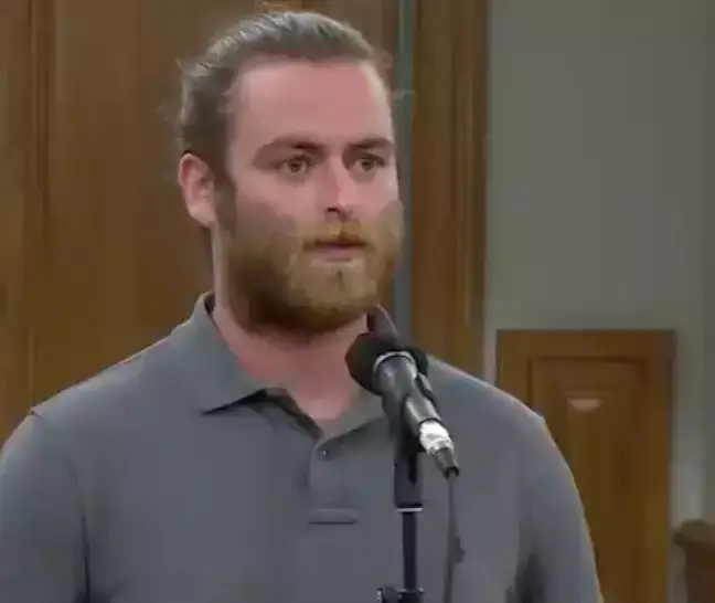 The motorist explained he had less than a dollar in his account. (Facebook/Caught in Providence)