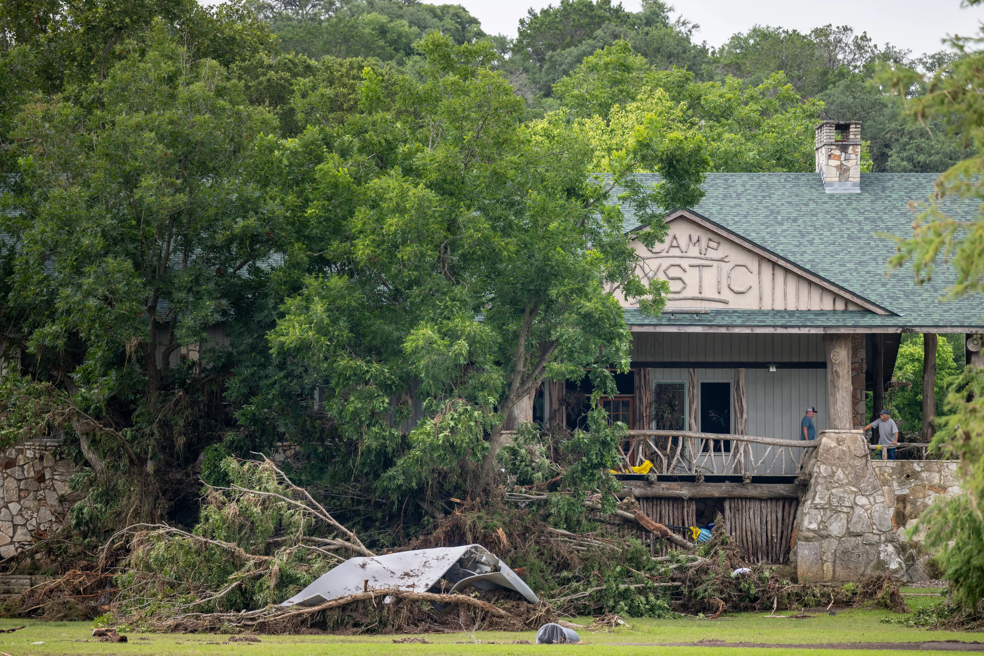 Campers, counsellors, and a co-founder of Camp Mystic perished in the Texas floods (Brandon Bell/Getty Images)