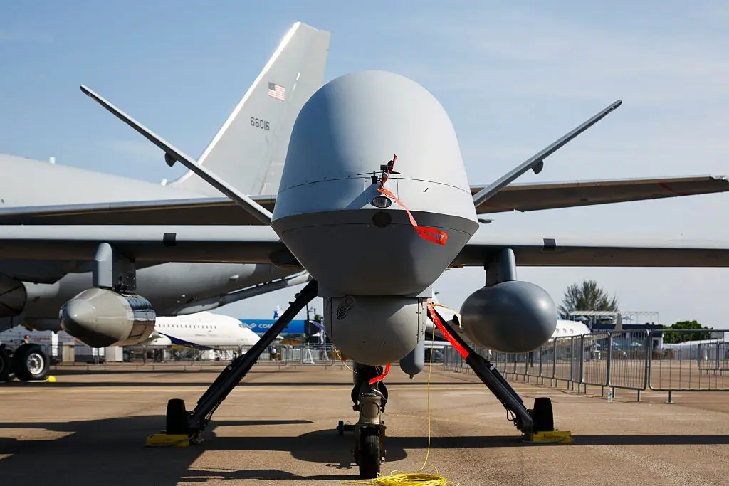 The US deployed drones in West Africa last year (Ore Huiying/Bloomberg via Getty Images)