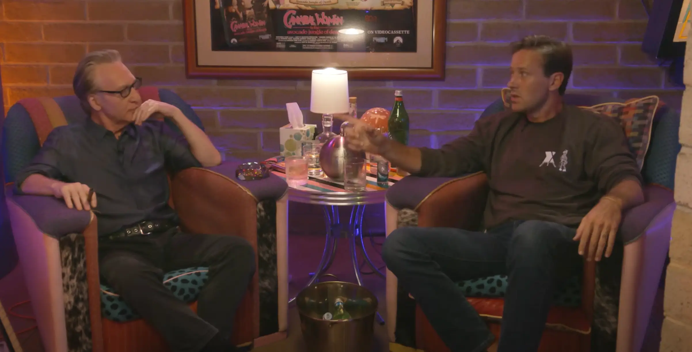 Hammer was invited on Bill Maher's Club Random Podcast. (YouTube/Club Random Podcast)