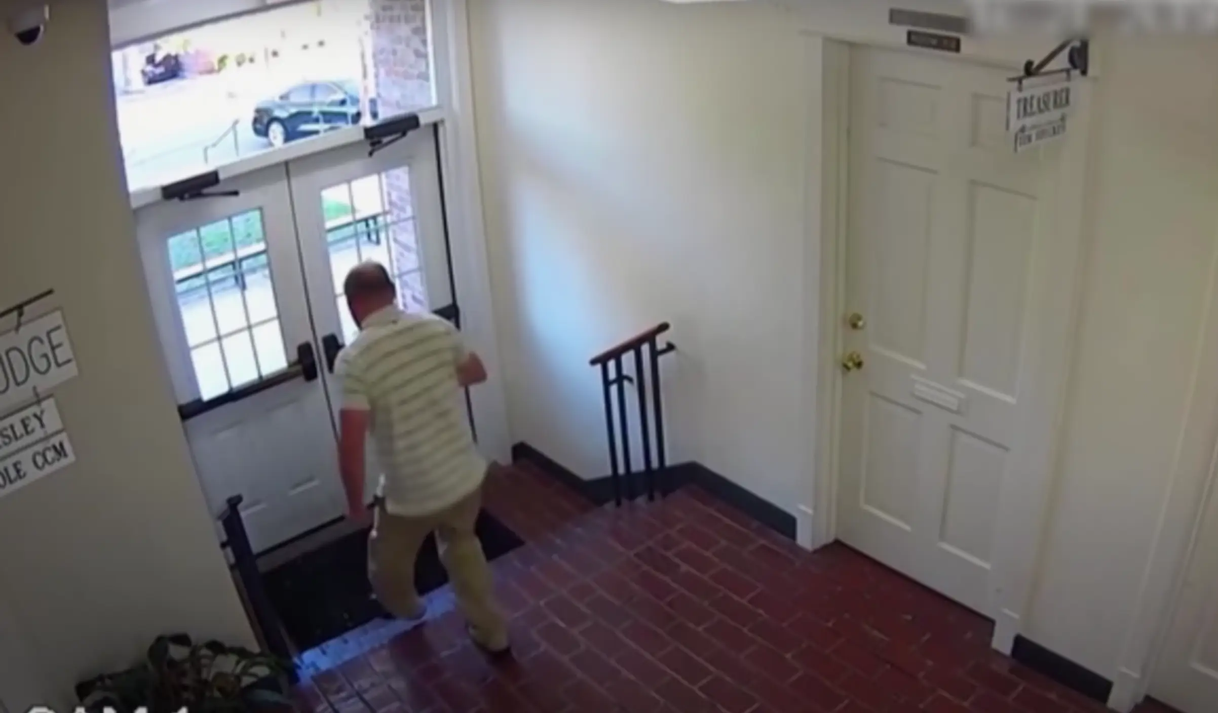 Watts just left at a leisurely pace.