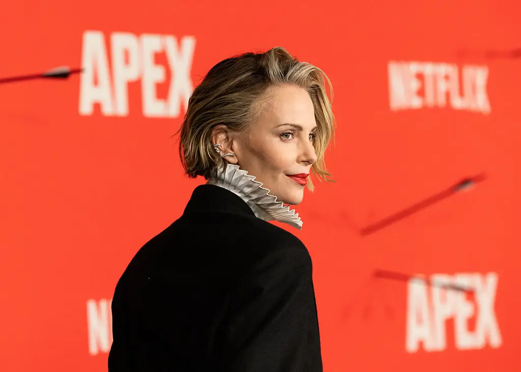 Charlize wasn't holding back (Photo by Stephanie Augello/FilmMagic)