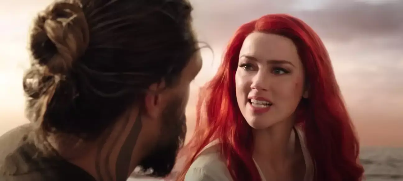 Amber Heard stars as Mera in Aquaman.