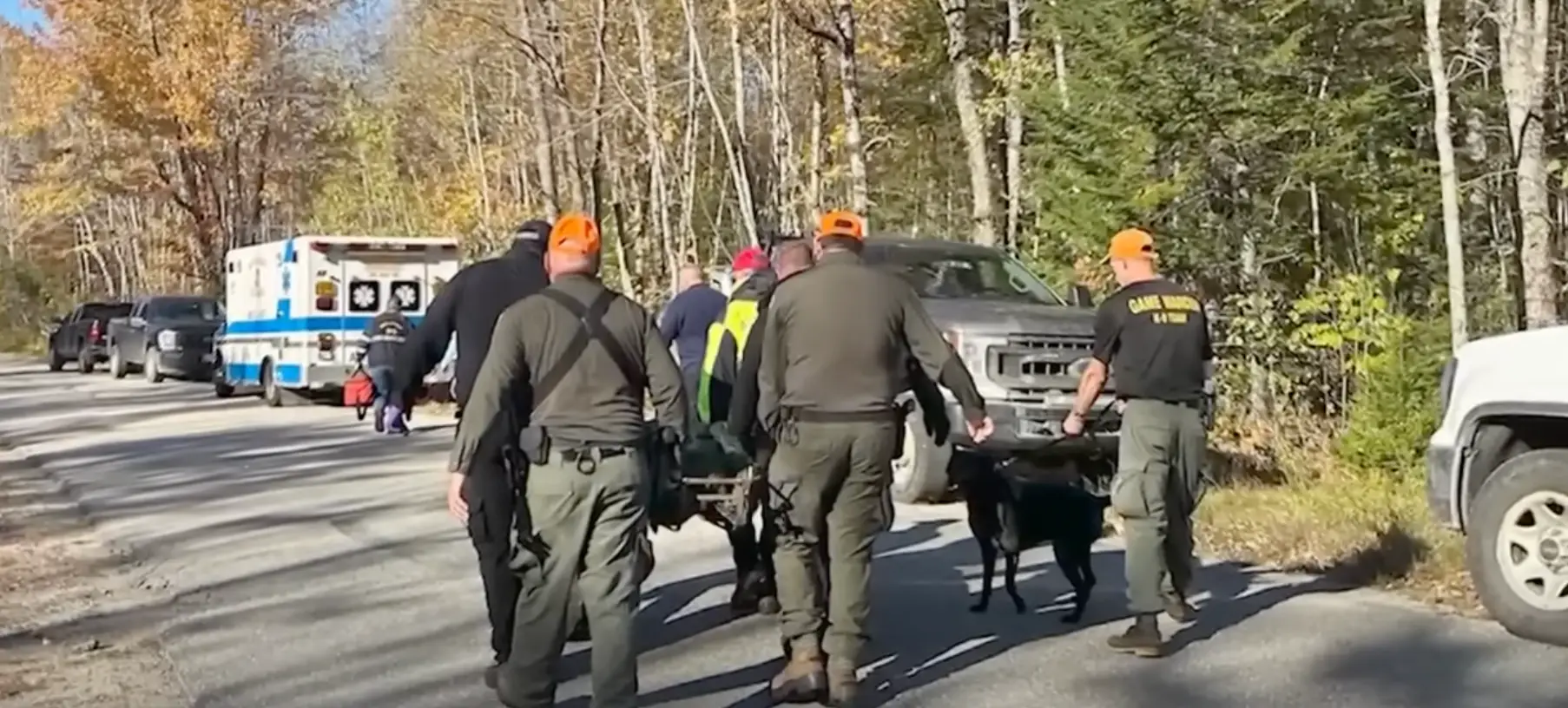 Pamela didn't think she would make it out of the woods alive (