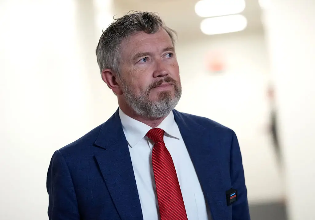 Massie is collecting signatures for a bill that would require the Trump team to hand over all Epstein material (Kevin Dietsch/Getty Images)