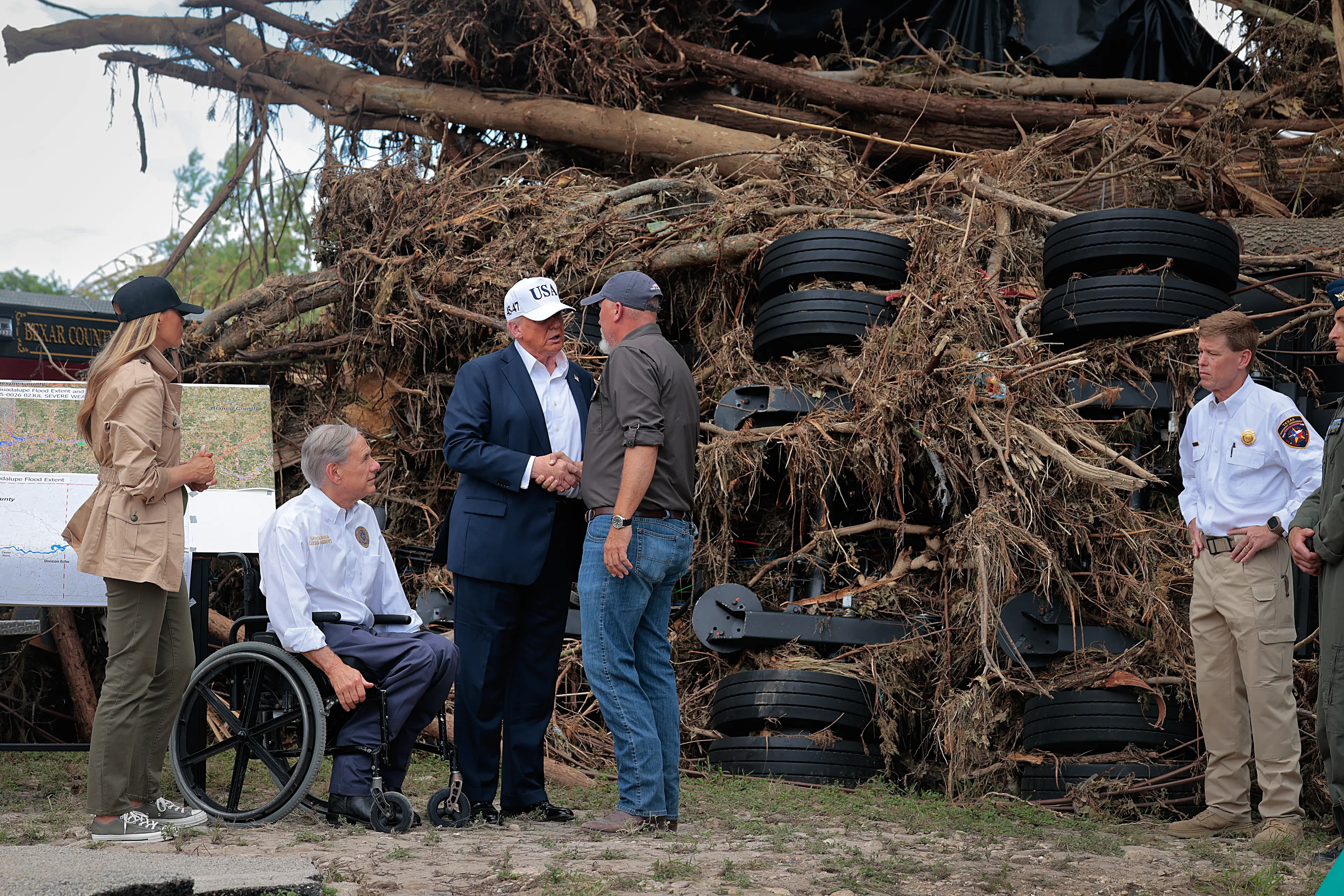 Donald Trump visited Texas earlier this week (Chip Somodevilla/Getty Images)