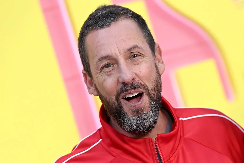 Adam Sandler officiated Kelce and Swift's wedding at Madison Square Garden (Photo by Axelle/Bauer-Griffin/FilmMagic)