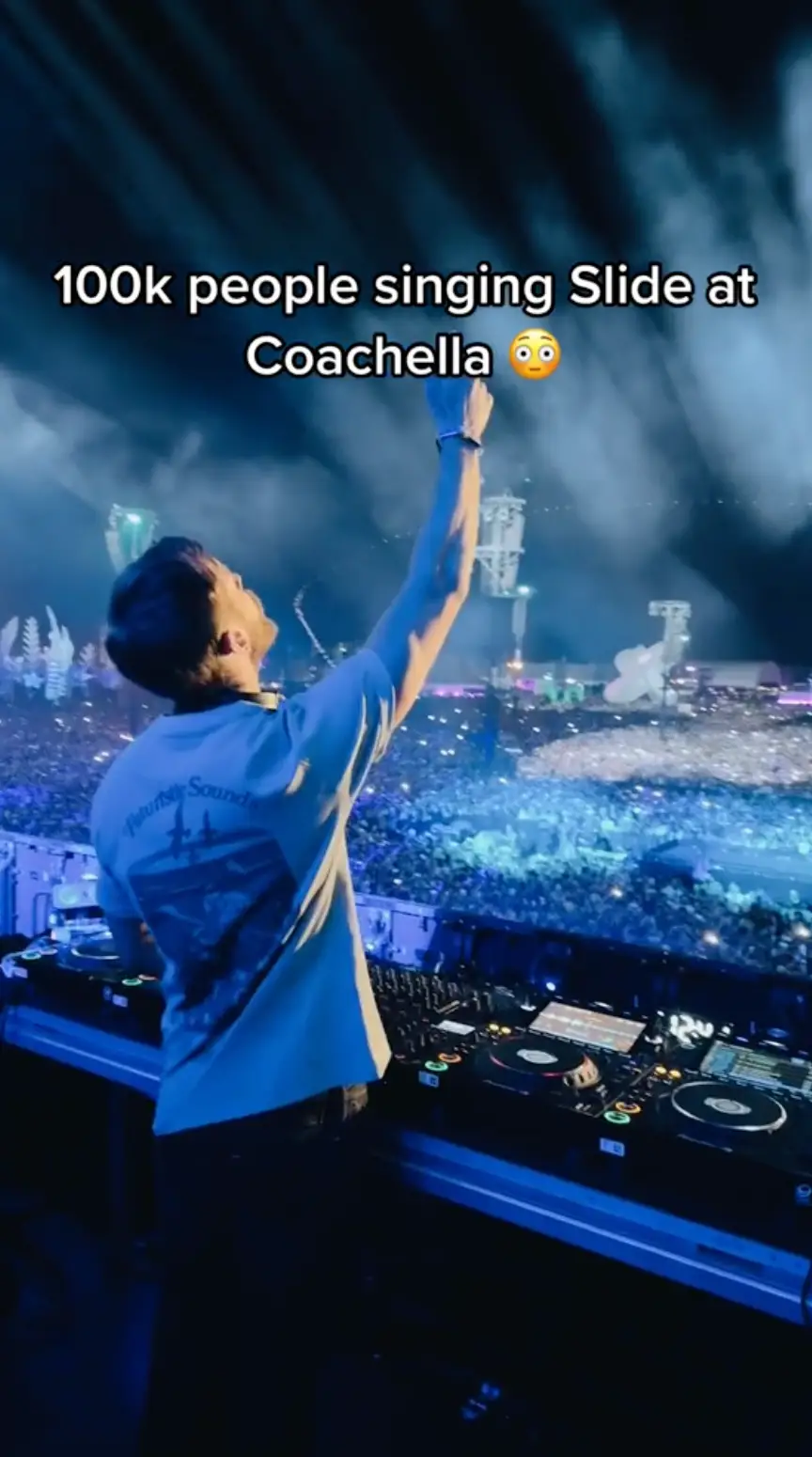 Harris didn't seem too bothered at all about breaking the curfew.