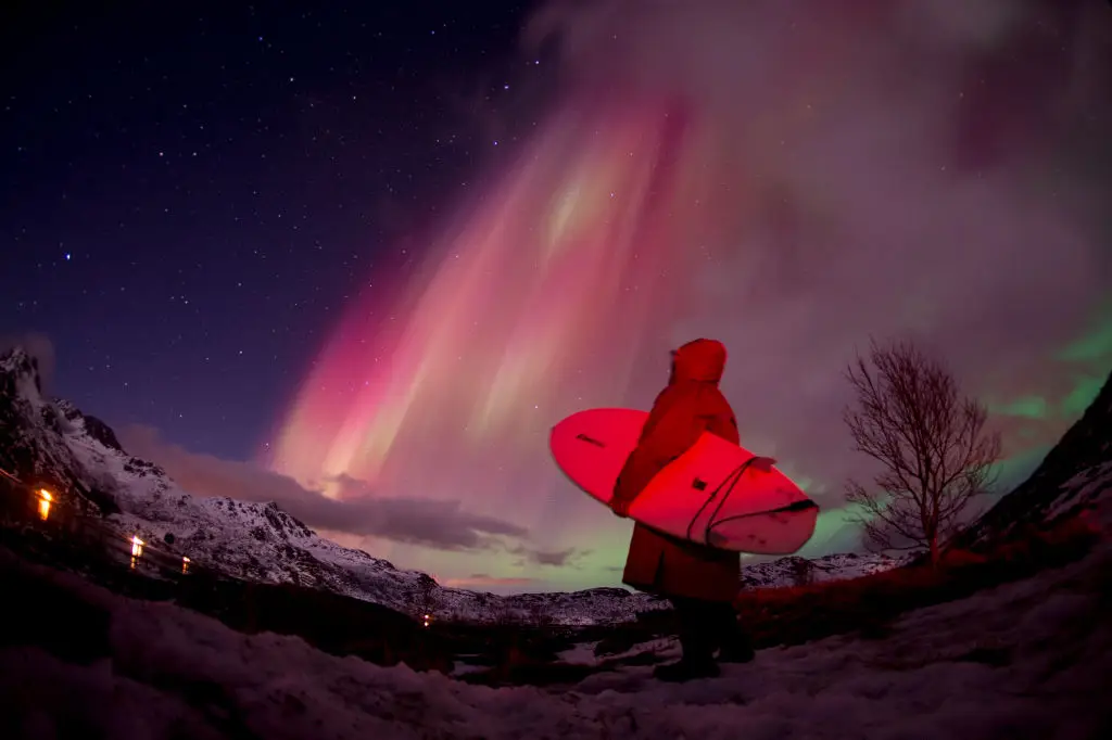It's important to be selective with your location if you want to catch the nothern lights (OLIVIER MORIN/AFP via Getty Images)