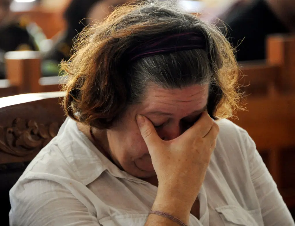 Lindsay Sandiford faces death by firing squad (SONNY TUMBELAKA/AFP via Getty Images)