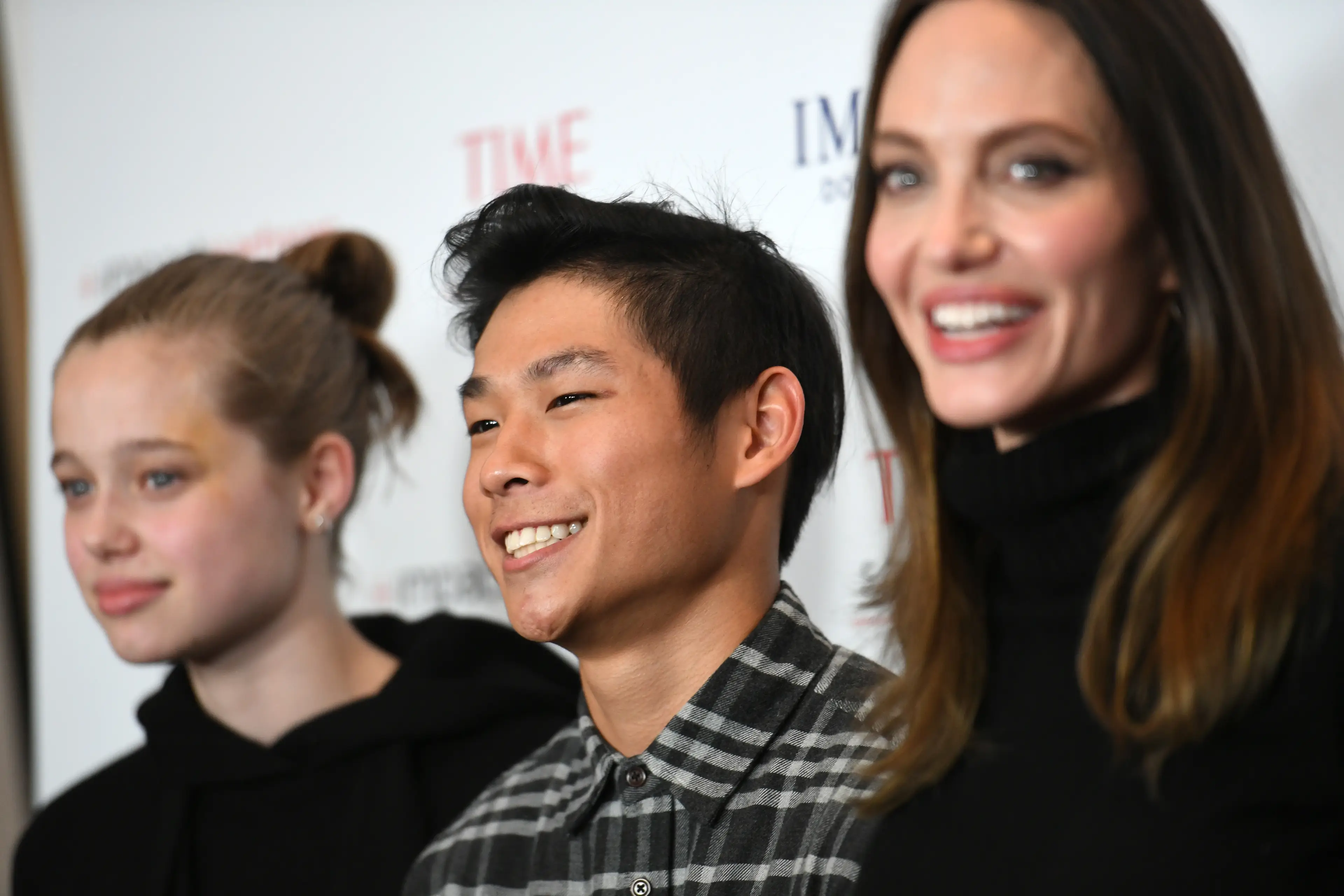 Pax is one of Angelina Jolie and Brad Pitt's six children together (JC Olivera/Getty Images)
