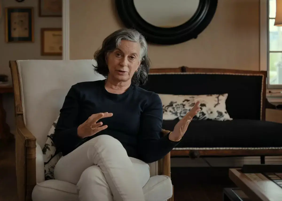 Pamela Bozanich in the documentary (Netflix)