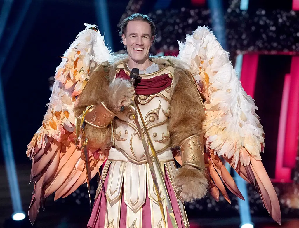 Van Der Beek featured on The Masked Singer earlier this year (FOX via Getty Images)