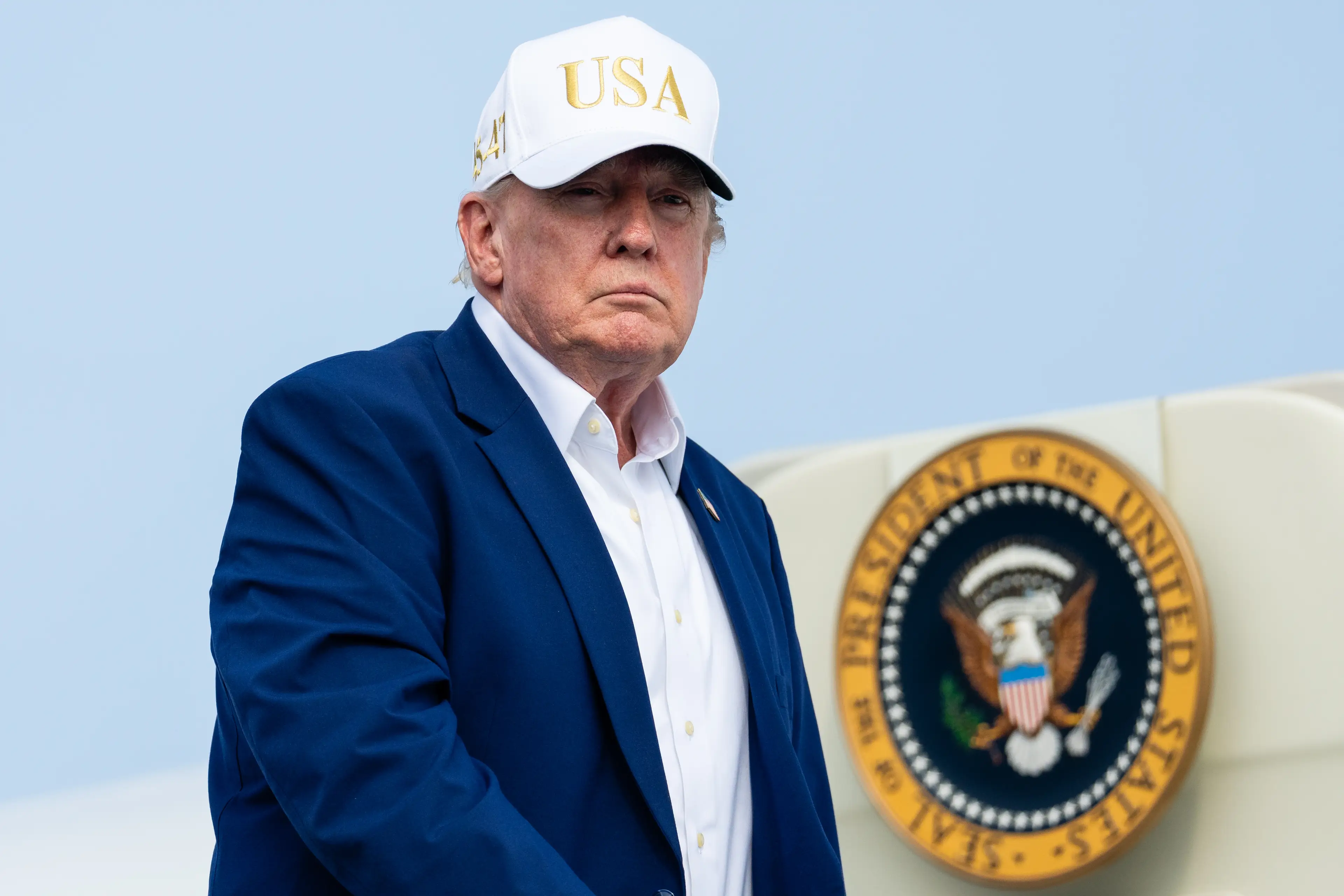Yet it appears he is finally ready to drop the idea and adhere to the law (Eric Lee/Getty Images)
