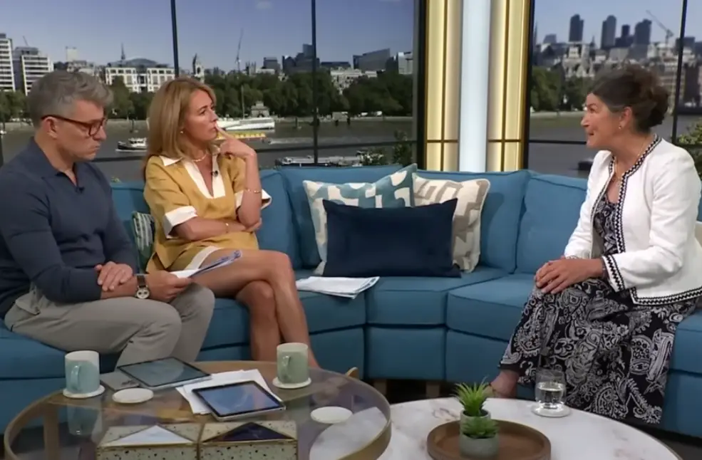 Amanda Donaghey took to ITV (YouTube/This Morning)