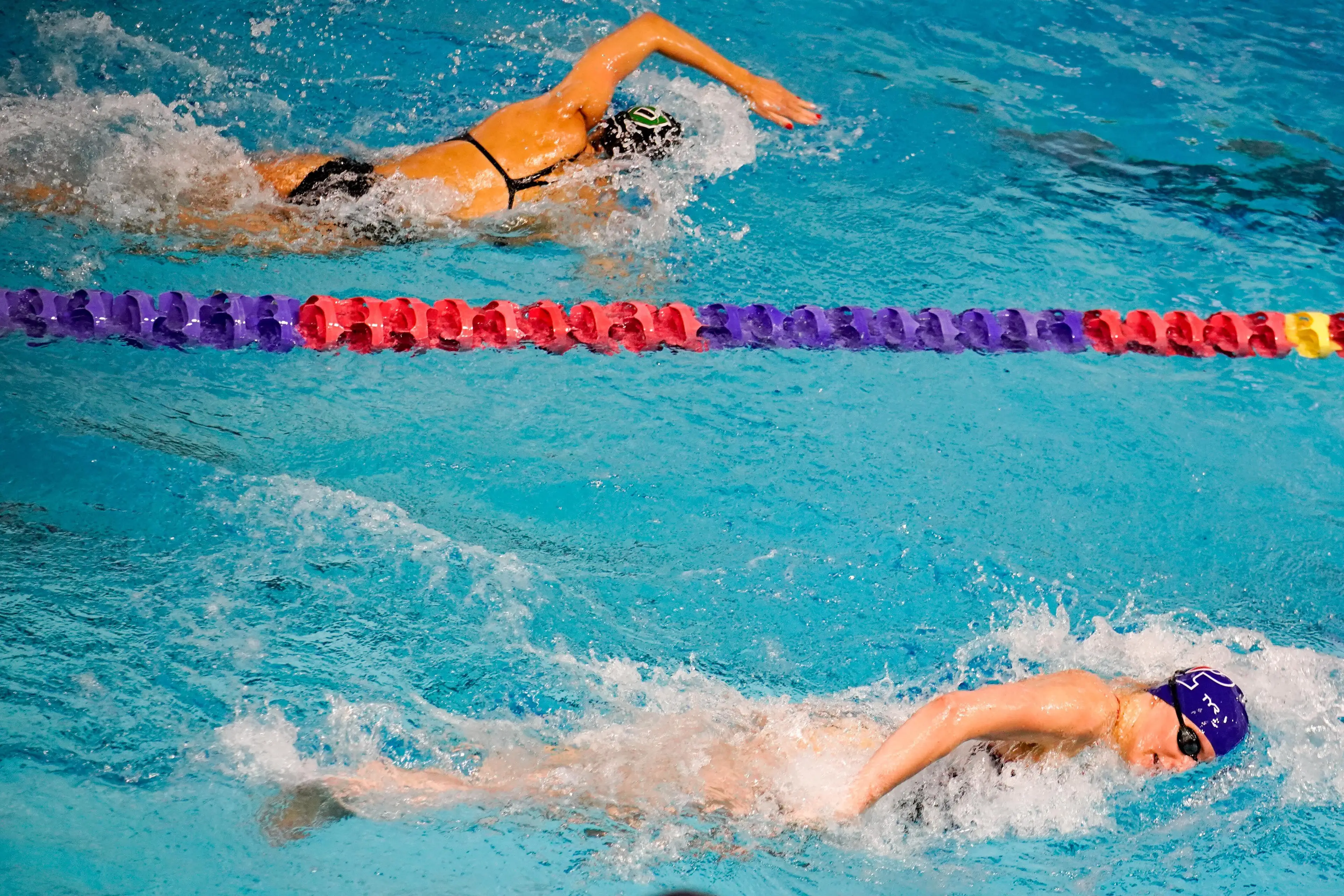 Thomas won the NCAA 500 yard freestyle race.