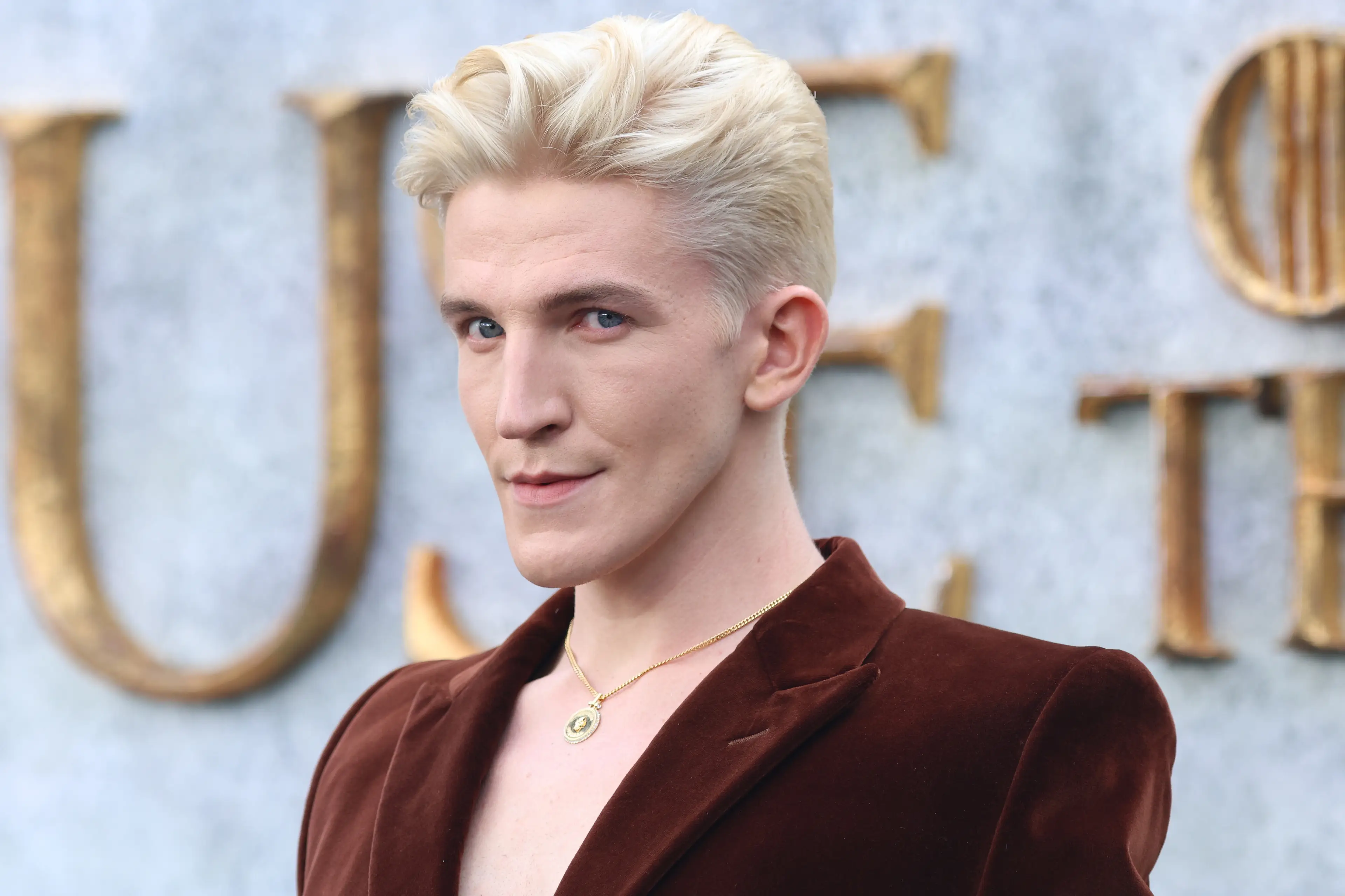 Ewan Mitchell plays Aemond Targaryen in House of the Dragon. (Lia Toby/Getty Images)