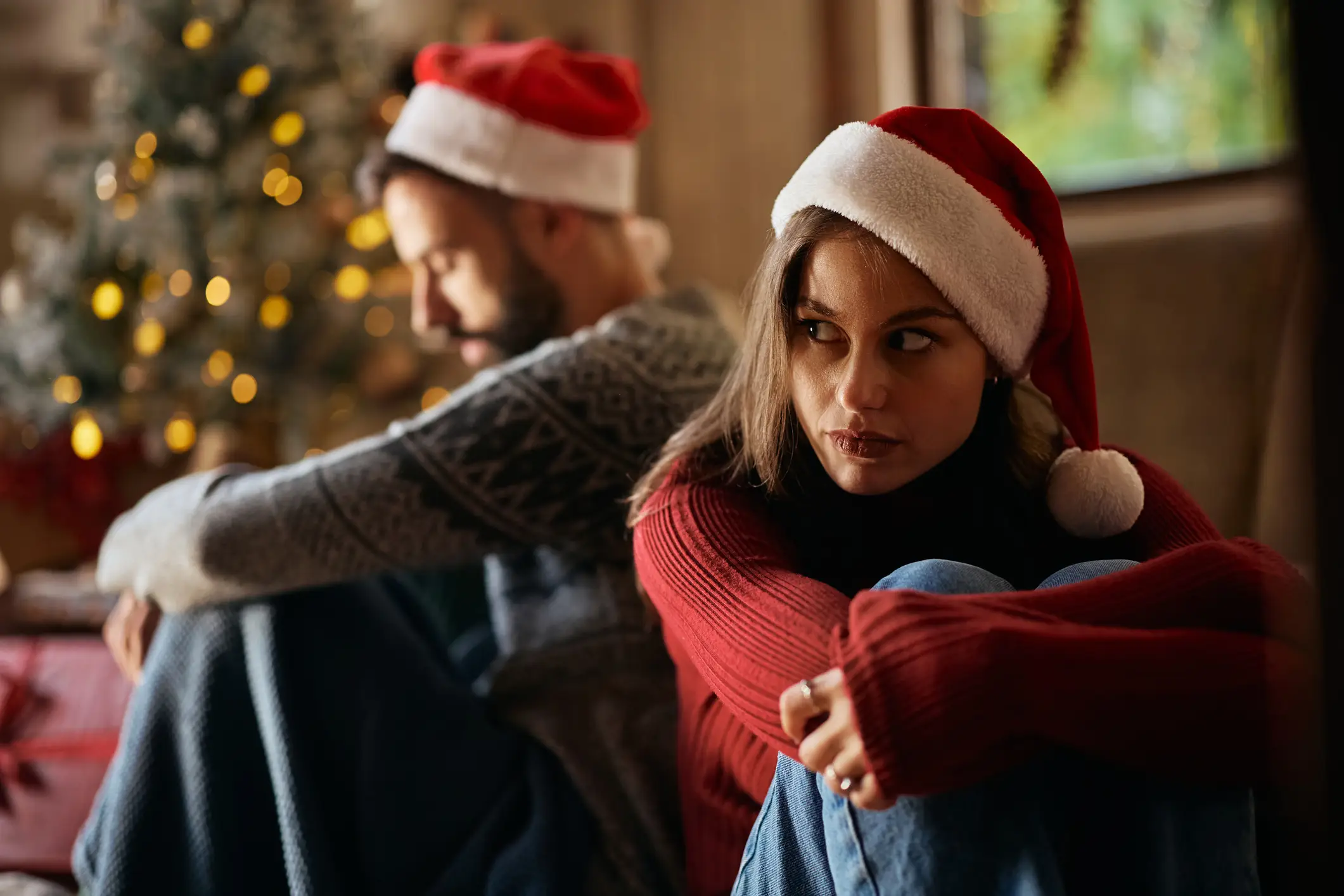 Many find that their new love interest seems to become frosty once the holiday season ends (Getty Stock Image)