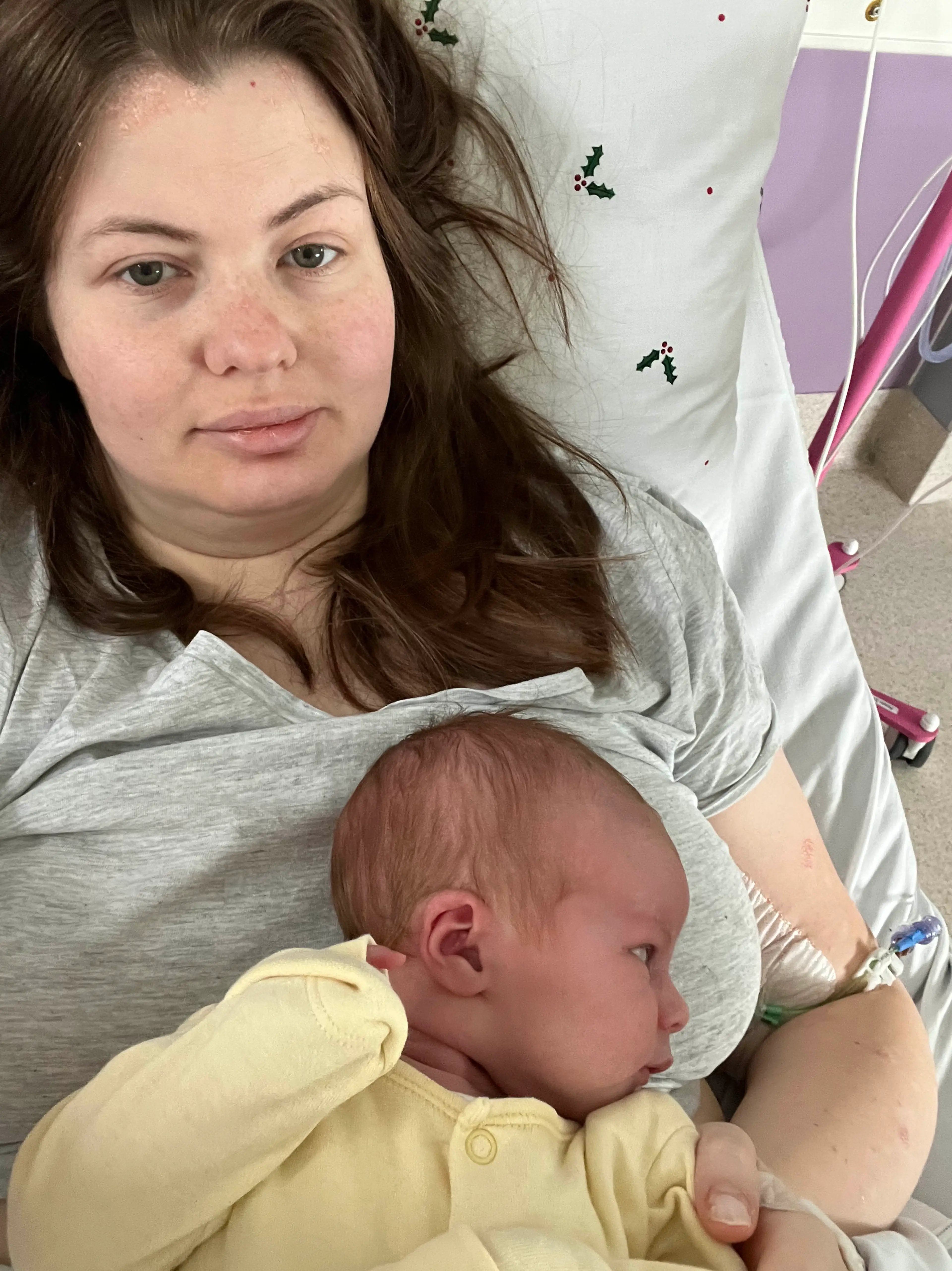 Rebecca Robinson feels 'robbed' of the time she's missed with her daughter (PA Real Life)