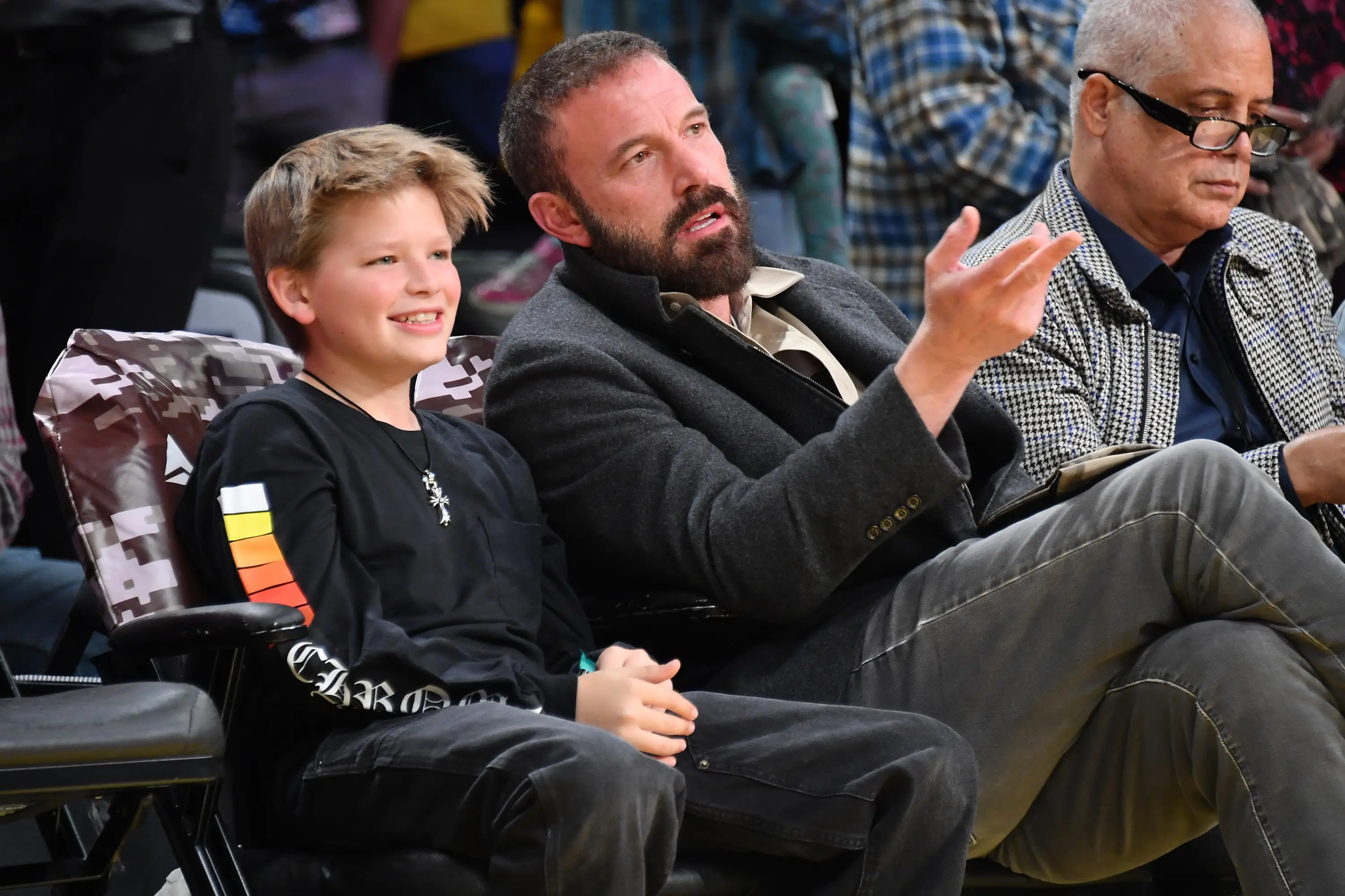 Ben Affleck has rinsed his son for eyeing up such expensive trainers (Allen Berezovsky/Getty Images)
