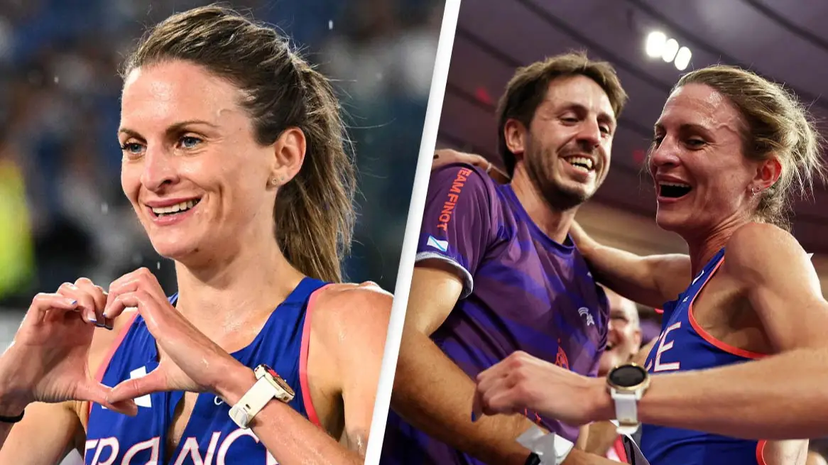 People are divided after Olympic athlete loses race but still proposes to her boyfriend