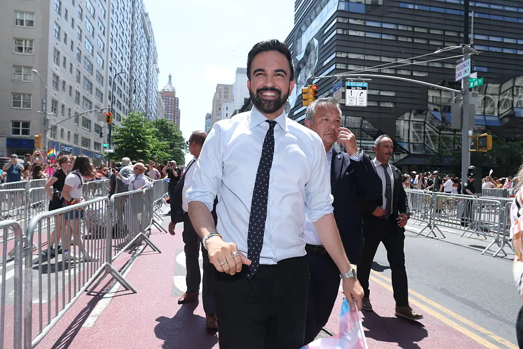Zohran Mamdani is the favorite to be elected as New York City's mayor (Rob Kim/Getty Images)