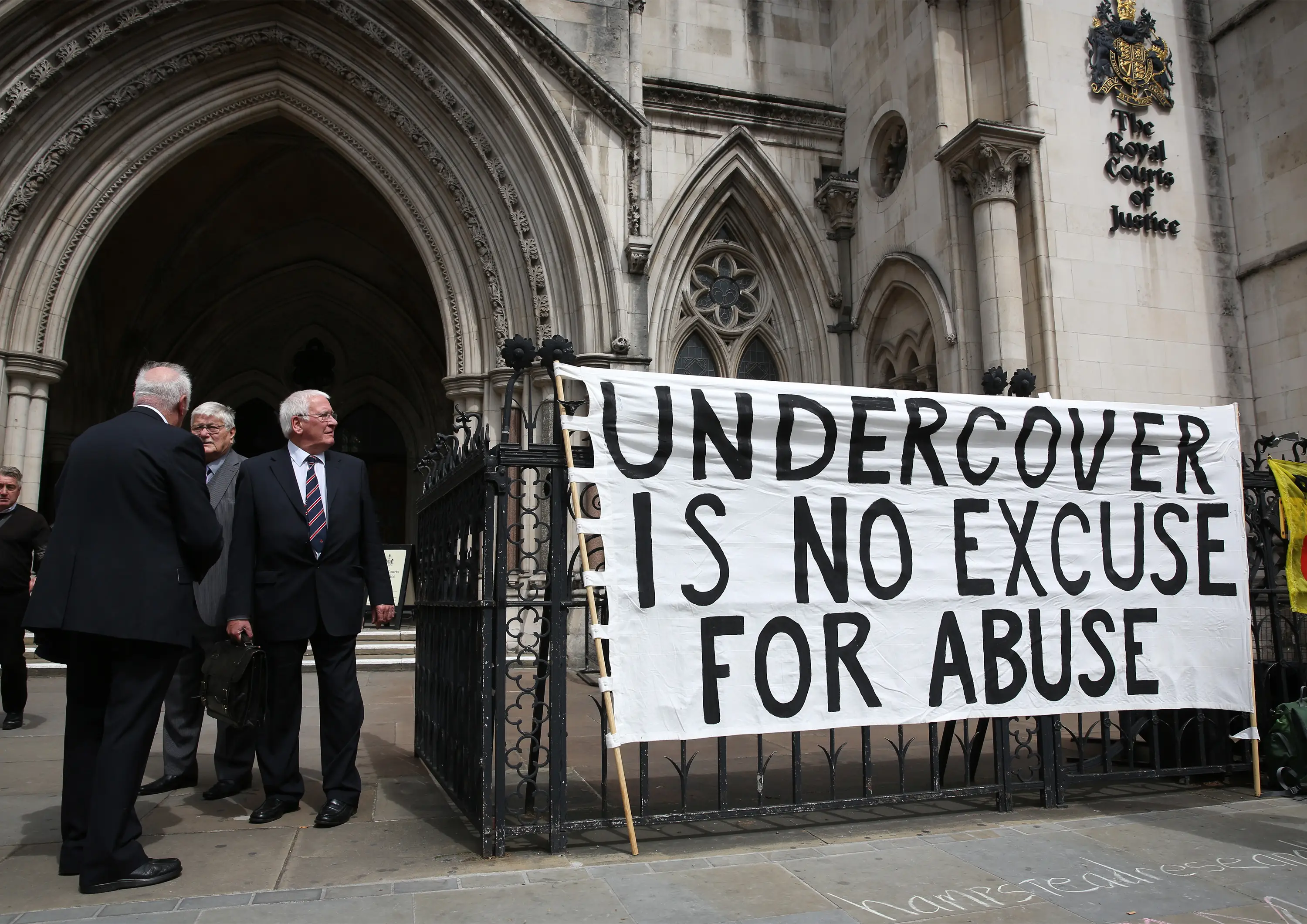 The UK held a major public inquiry into the undercover cops scandal that saw the units closed (Peter Macdiarmid/Getty Images)