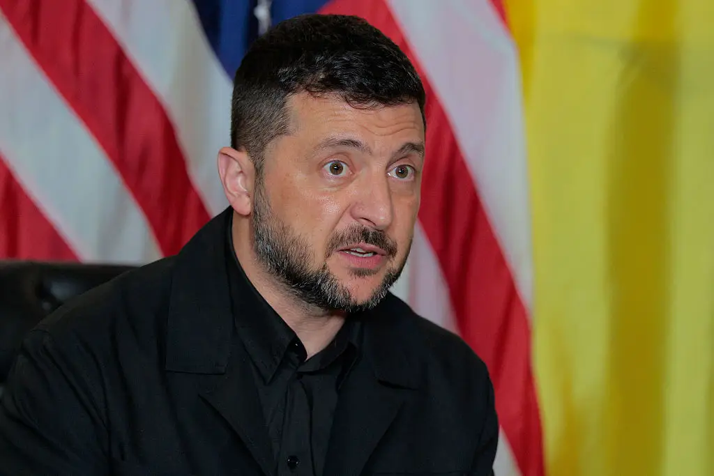 Zelenskyy warned about the development of weapons technology (Chip Somodevilla/Getty Images)