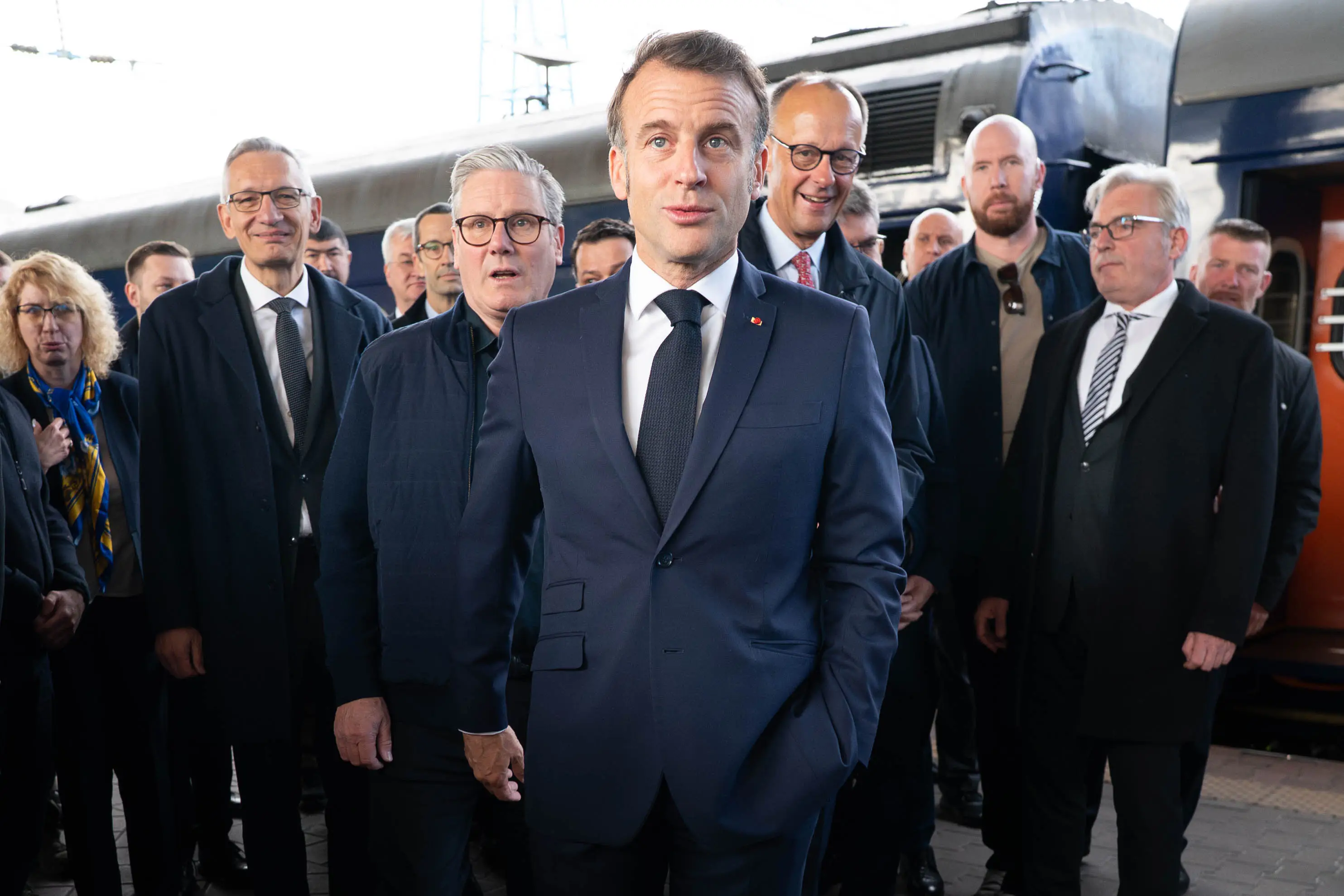 Emmanuel Macron met with other European leaders over the weekend (Stefan Rousseau - WPA Pool/Getty Images)