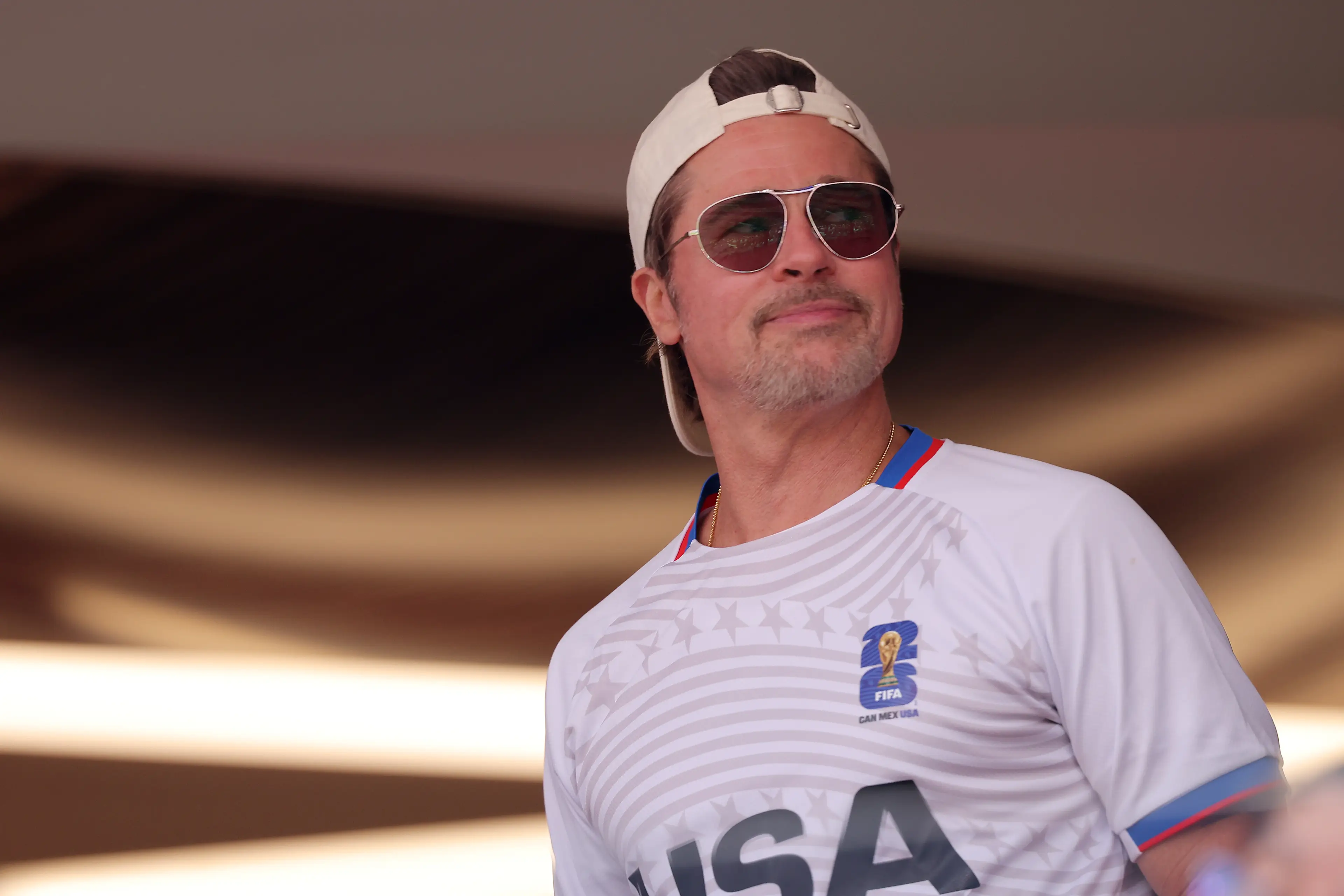 Brad Pitt has discussed feeling suicidal in a new interview with Esquire (Katelyn Mulcahy - FIFA/FIFA via Getty Images)