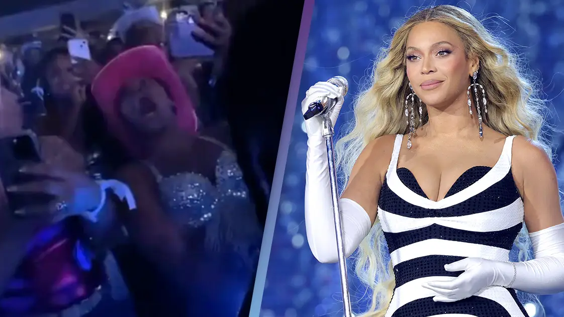 @BuzzingPop/Twitter  Kevin Mazur/WireImage for Parkwood/Gett