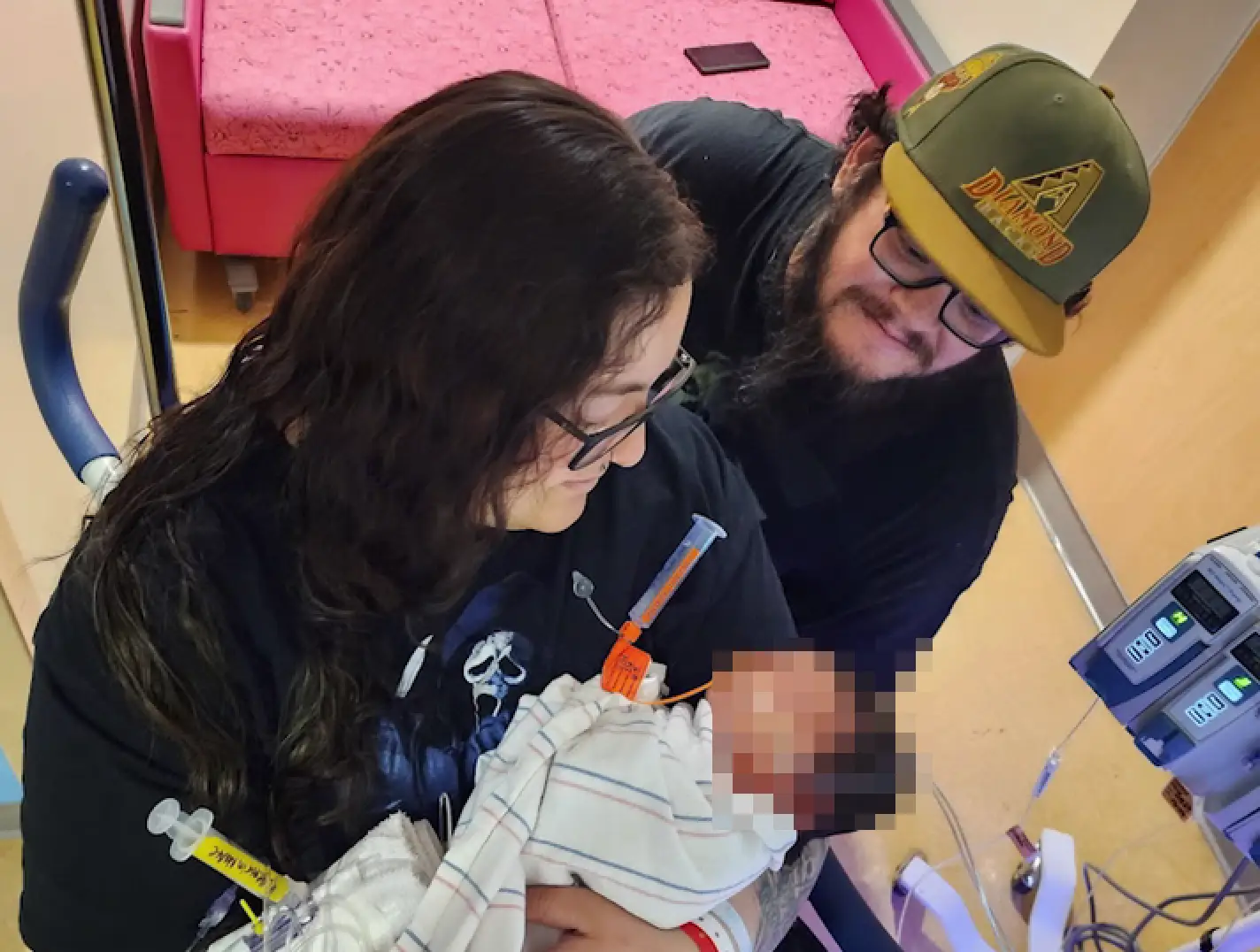 The young girl had heart surgery earlier this month (Fox 10 Phoenix via YouTube)