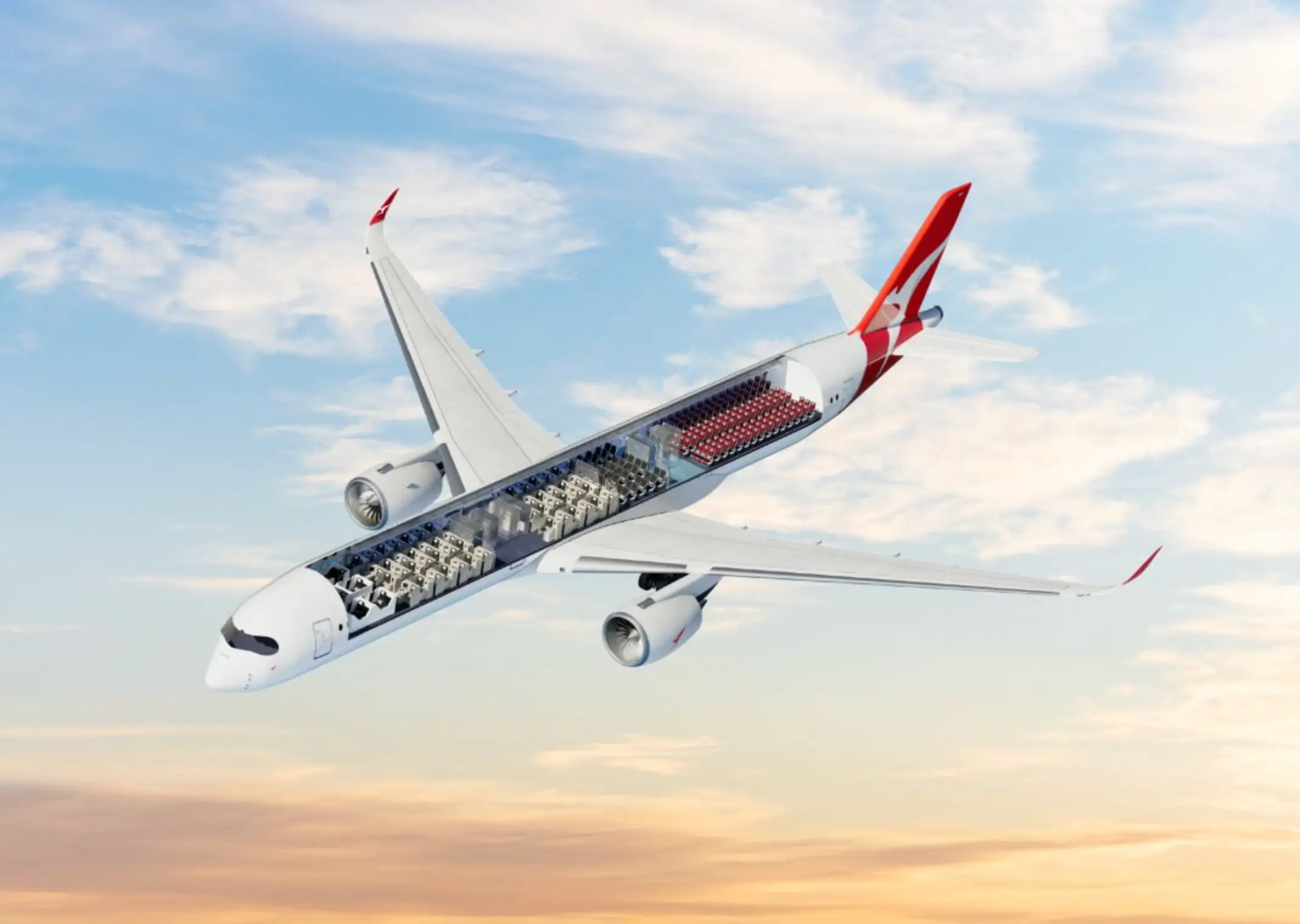 Flights as a part of Project Sunrise are set to be launched next year (Qantas)