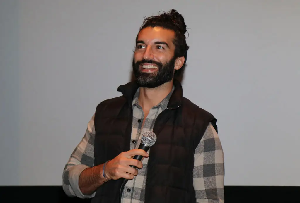 Baldoni used to have a man bun hairstyle (Arnold Turner/Getty Images for Wayfarer Studios)