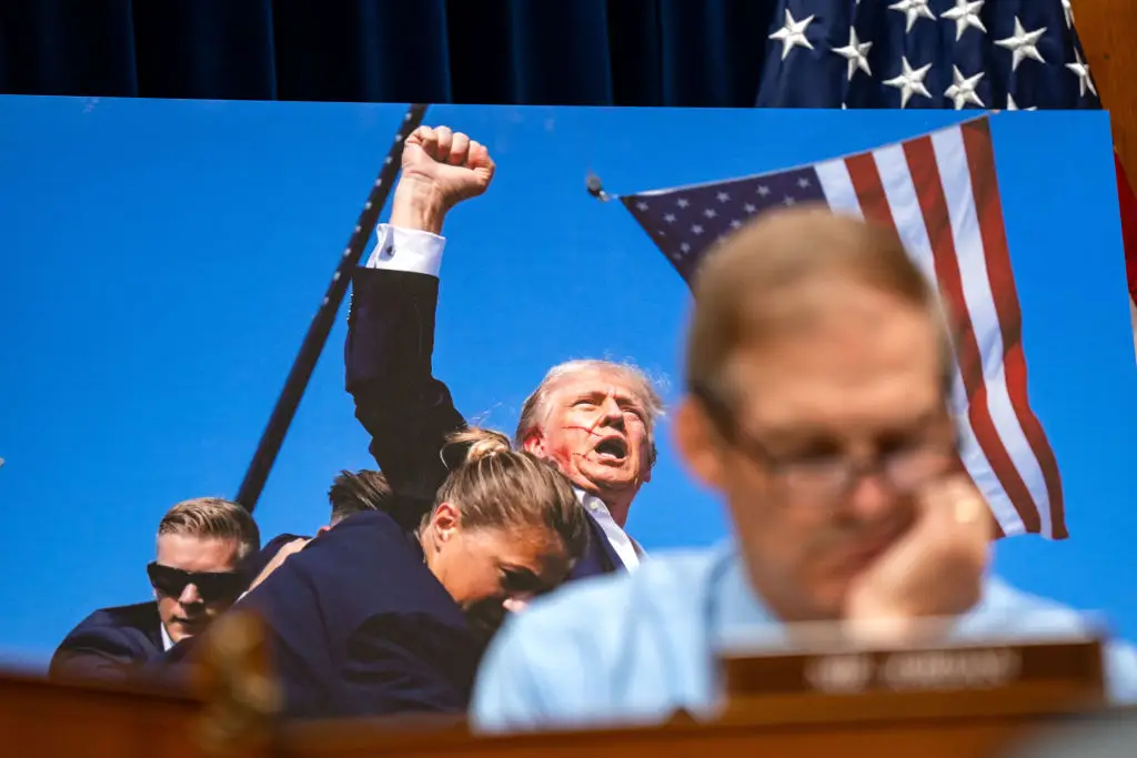 The image by AP photographer Evan Vucci has been deemed iconic (Kent Nishimura/Getty Images)