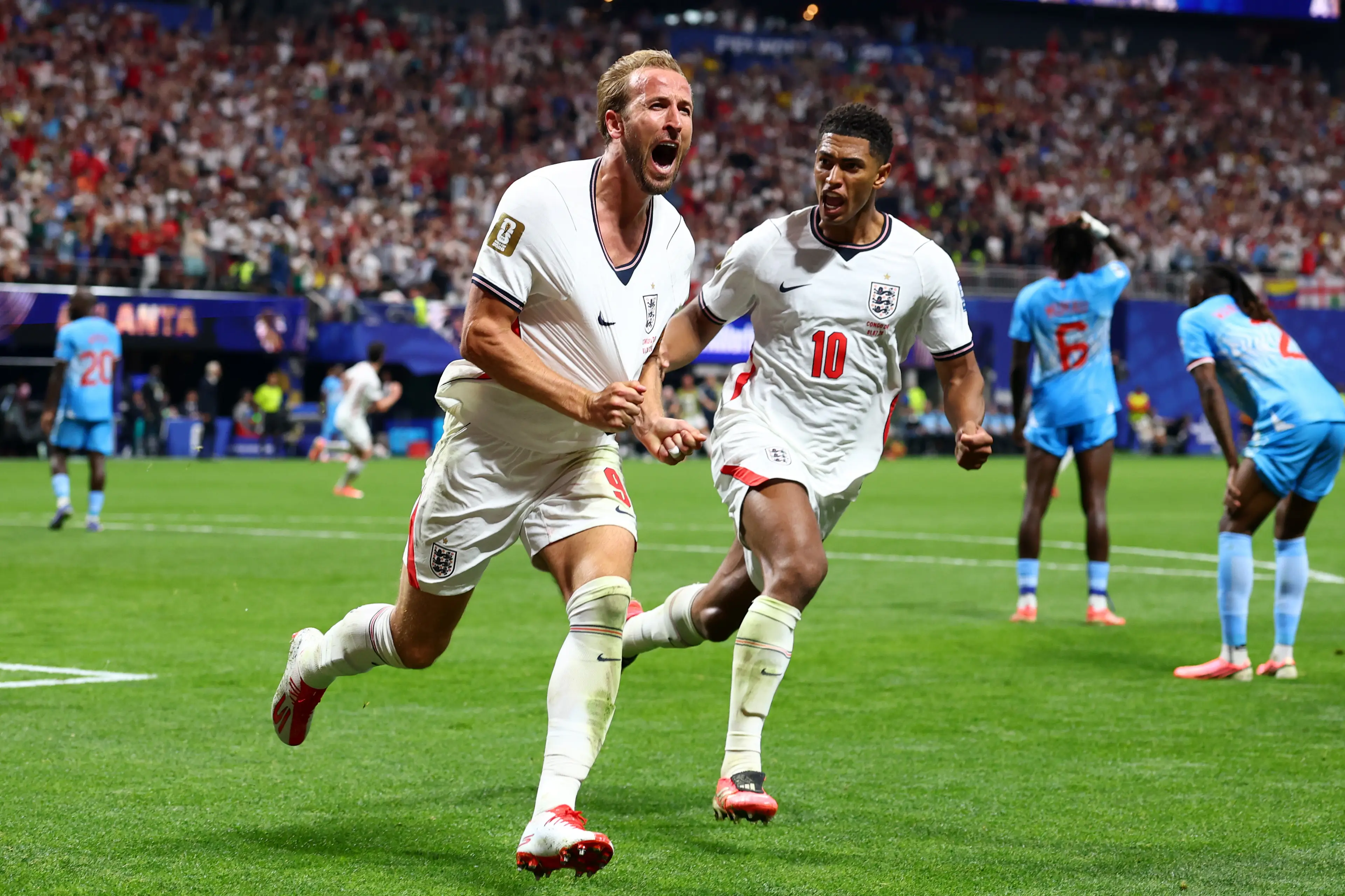 England progressed into the next round after beating DR Congo on Wednesday (Chris Brunskill/Fantasista/Getty Images)