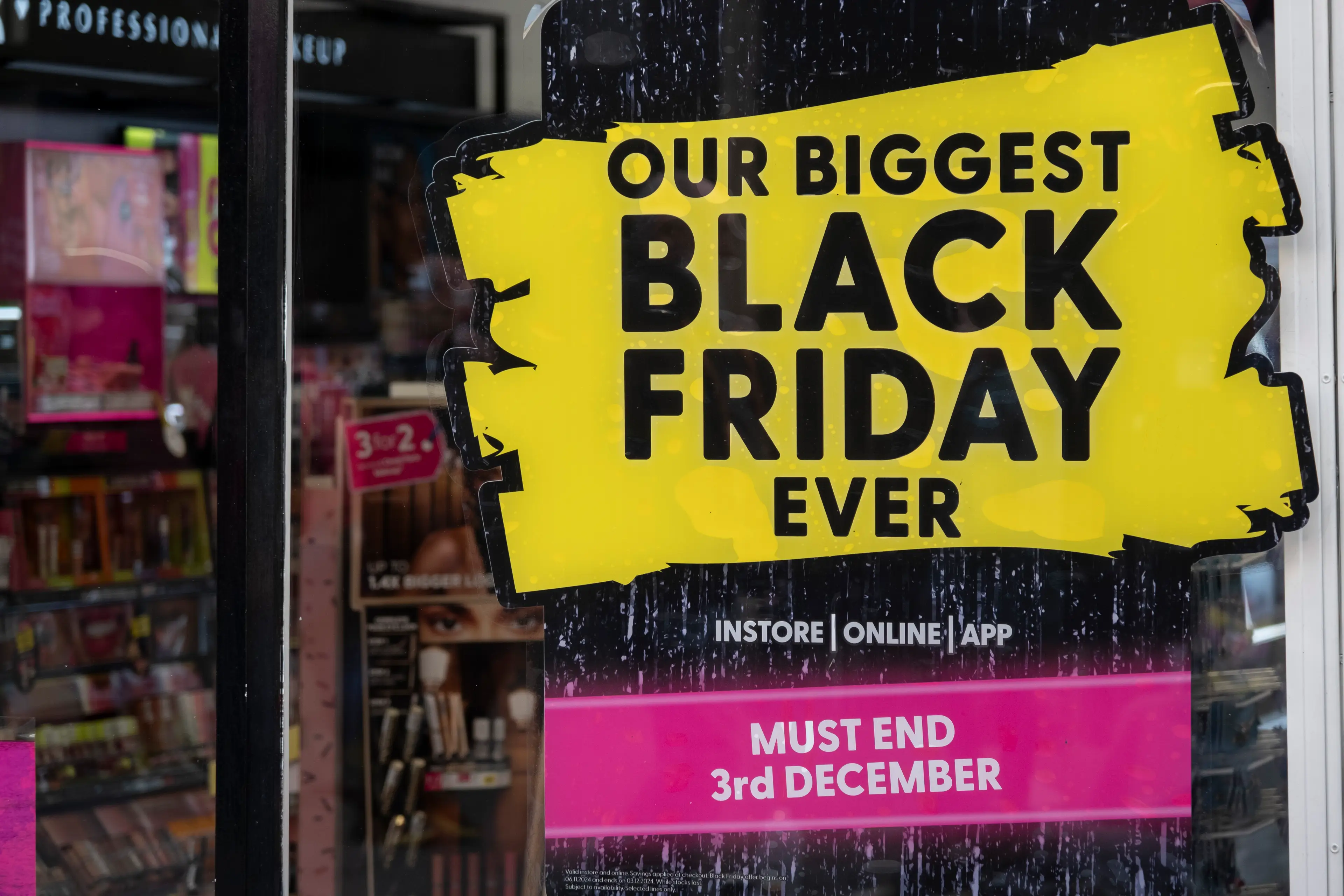 Black Friday follows Thanksgiving (Mike Kemp/In Pictures via Getty Images)