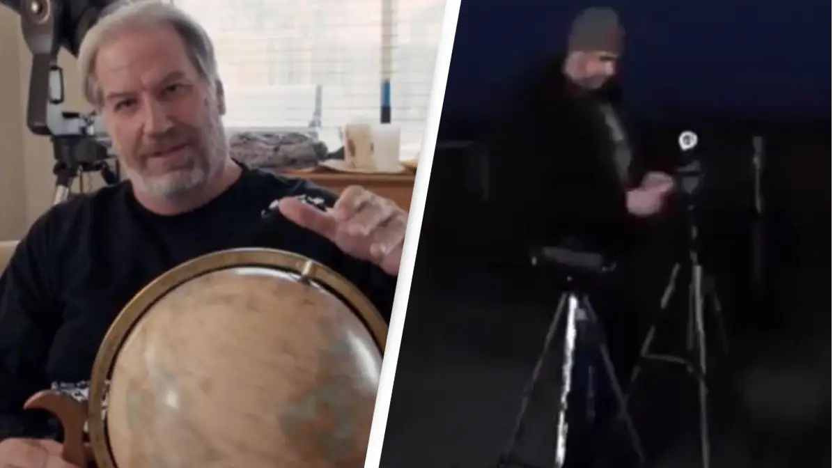 Flat Earther spends $20k on experiment that accidentally proves Earth is actually round