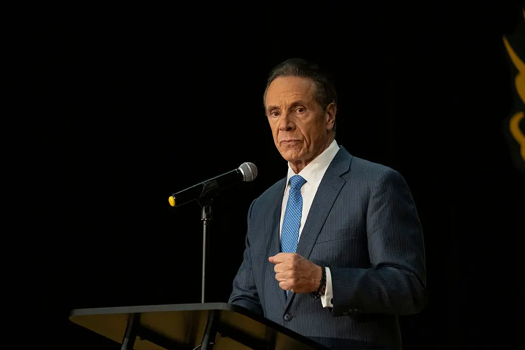 Former Governor Andrew Cuomo lost to Mayor-Elect Mamdani (Christian Monterrosa/Bloomberg via Getty Images)