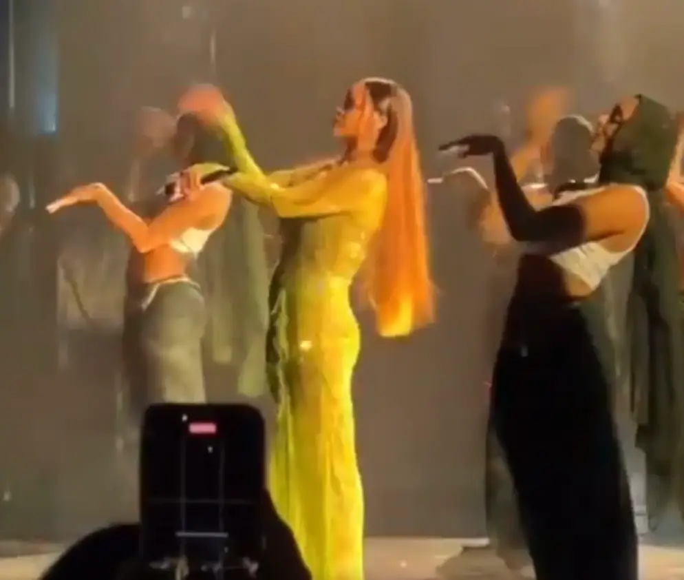 Other video footage of the performance has also made its way to Reddit where fans were not much kinder.