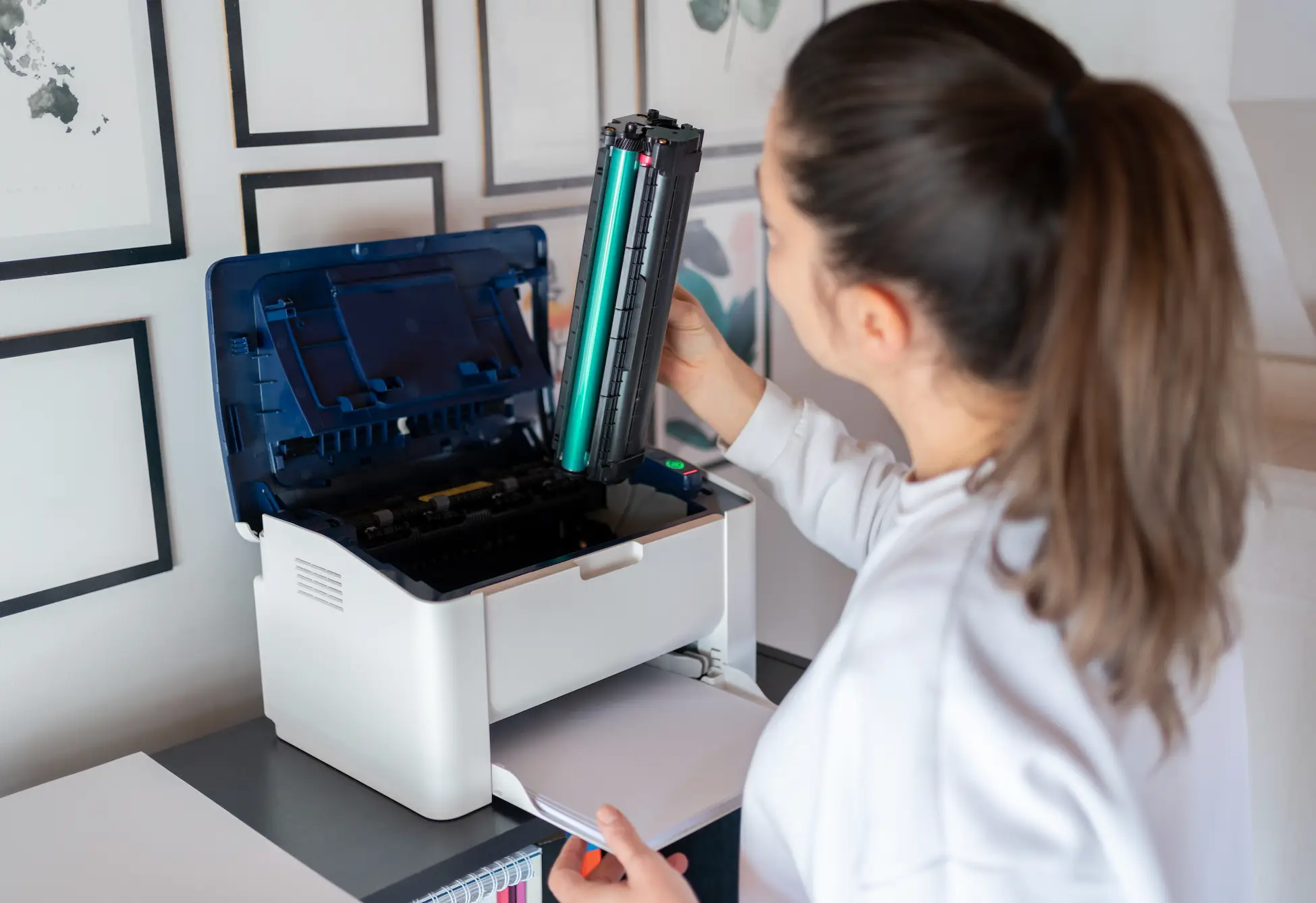 Printer ink can end up costing more than the actual printer (Getty Stock Images) 