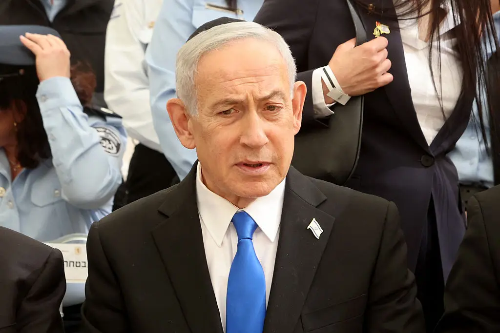 The Israeli Prime Minister had a pacemaker fitted in 2023 (Photo by Marc Israel SELLEM / POOL / AFP via Getty Images)