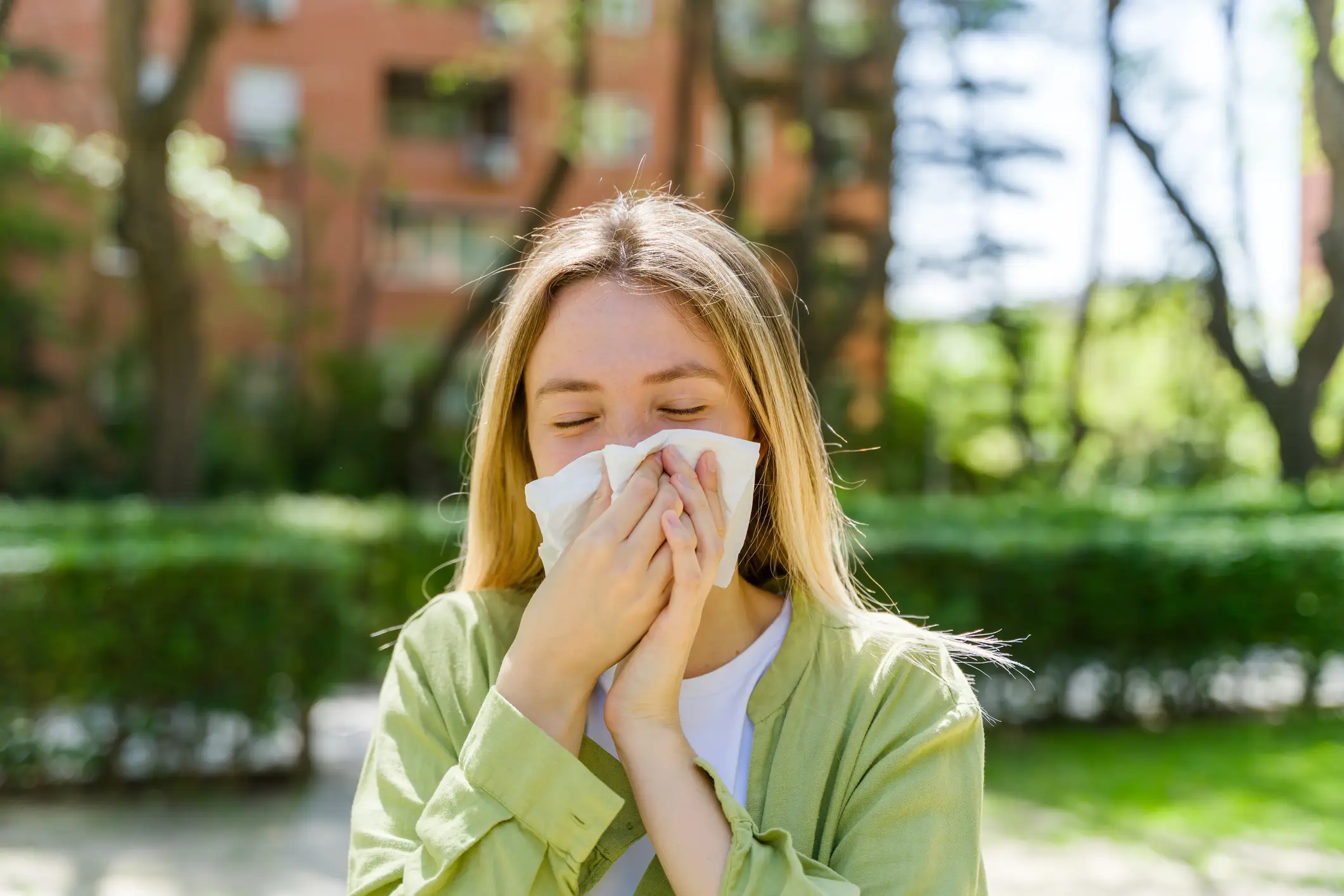 The study found a link between high pollen counts and suicide (Getty stock images)