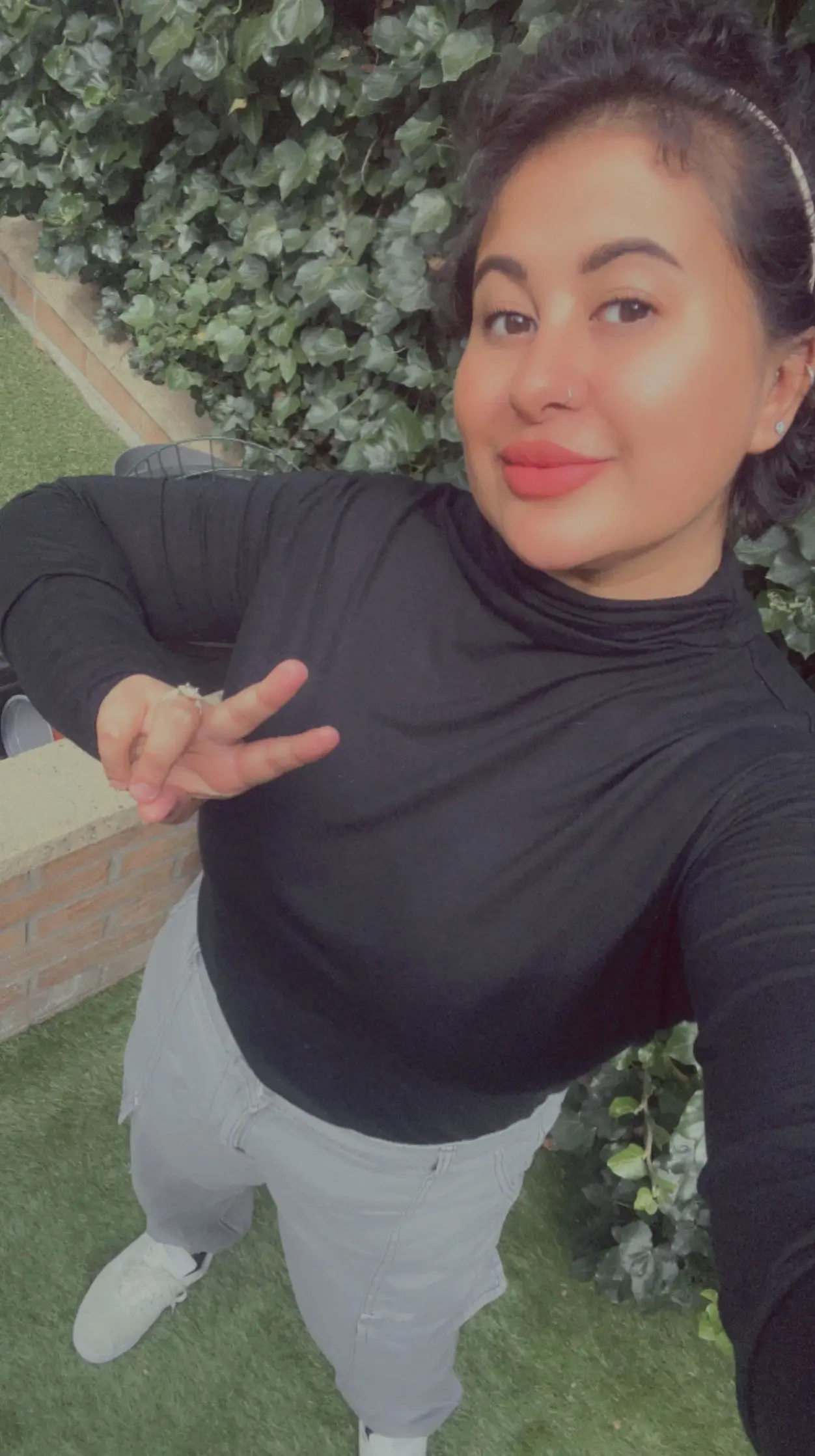 Fortunately, she's now in remission and hopes to have another baby in the future (SWNS)