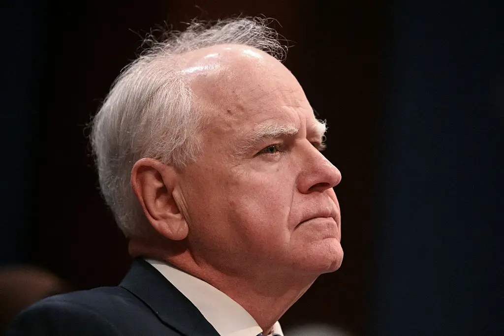 Minnesota governor Tim Walz condemned Trump's post (Jim WATSON / AFP via Getty Images)