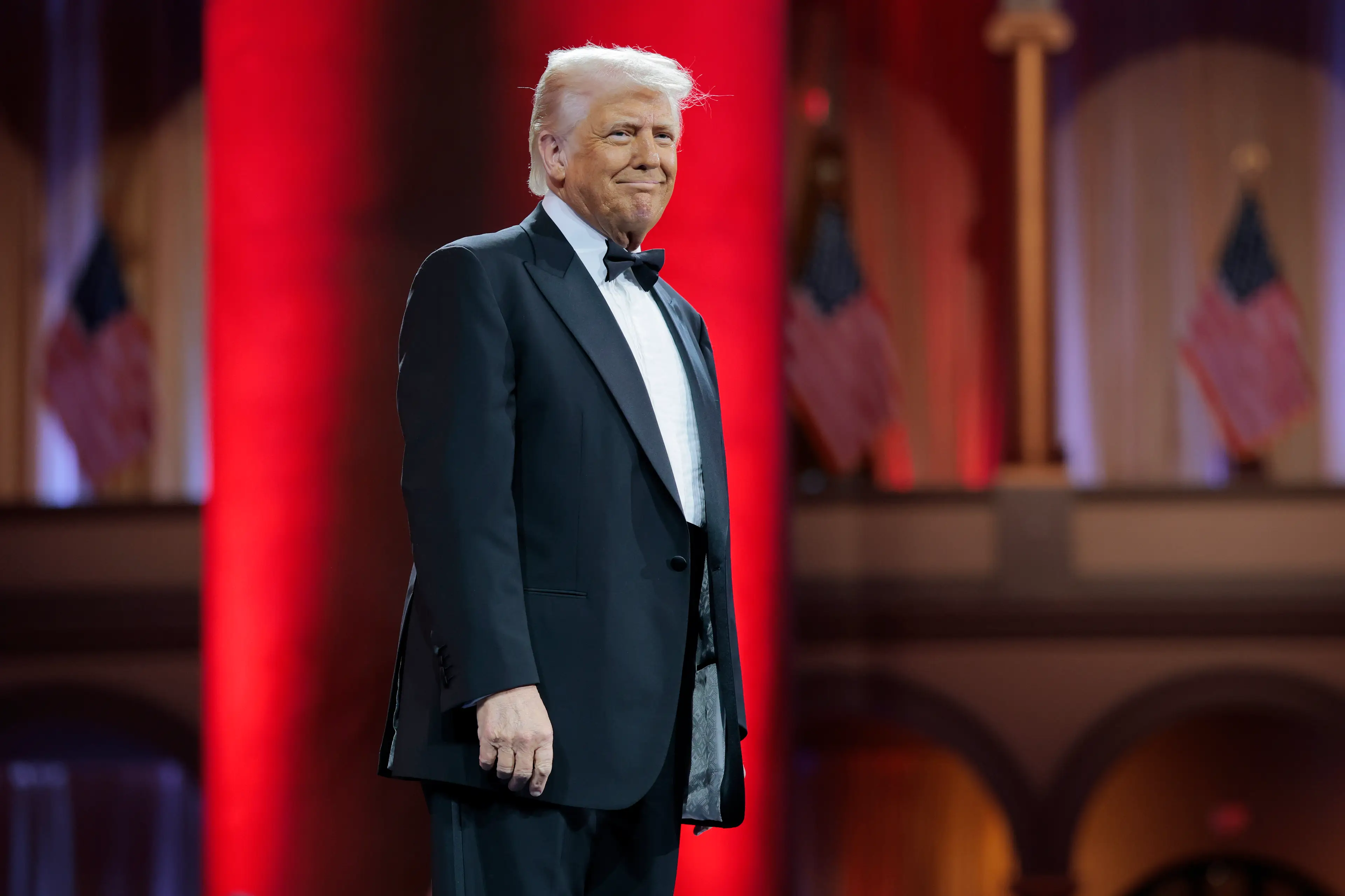 The POTUS bragged that he's 'in very good shape' (Anna Moneymaker/Getty Images)