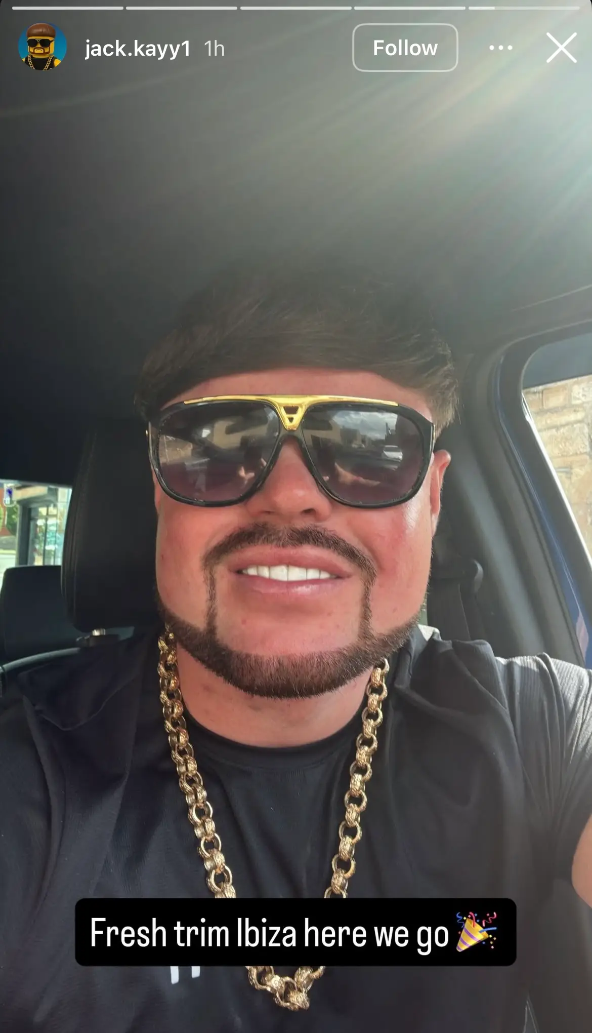 The newly-famous dancer is making the most of his time in the spotlight (instagram/jack.kayy1)